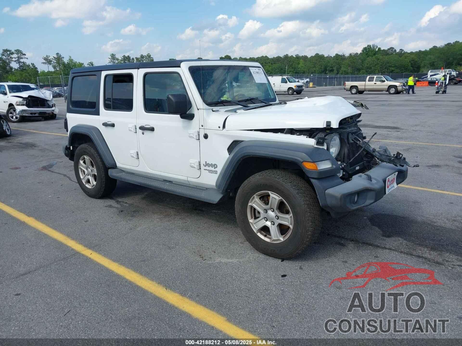 JEEP WRANGLER UNLIMITED 2018 - 1C4HJXDG2JW127282
