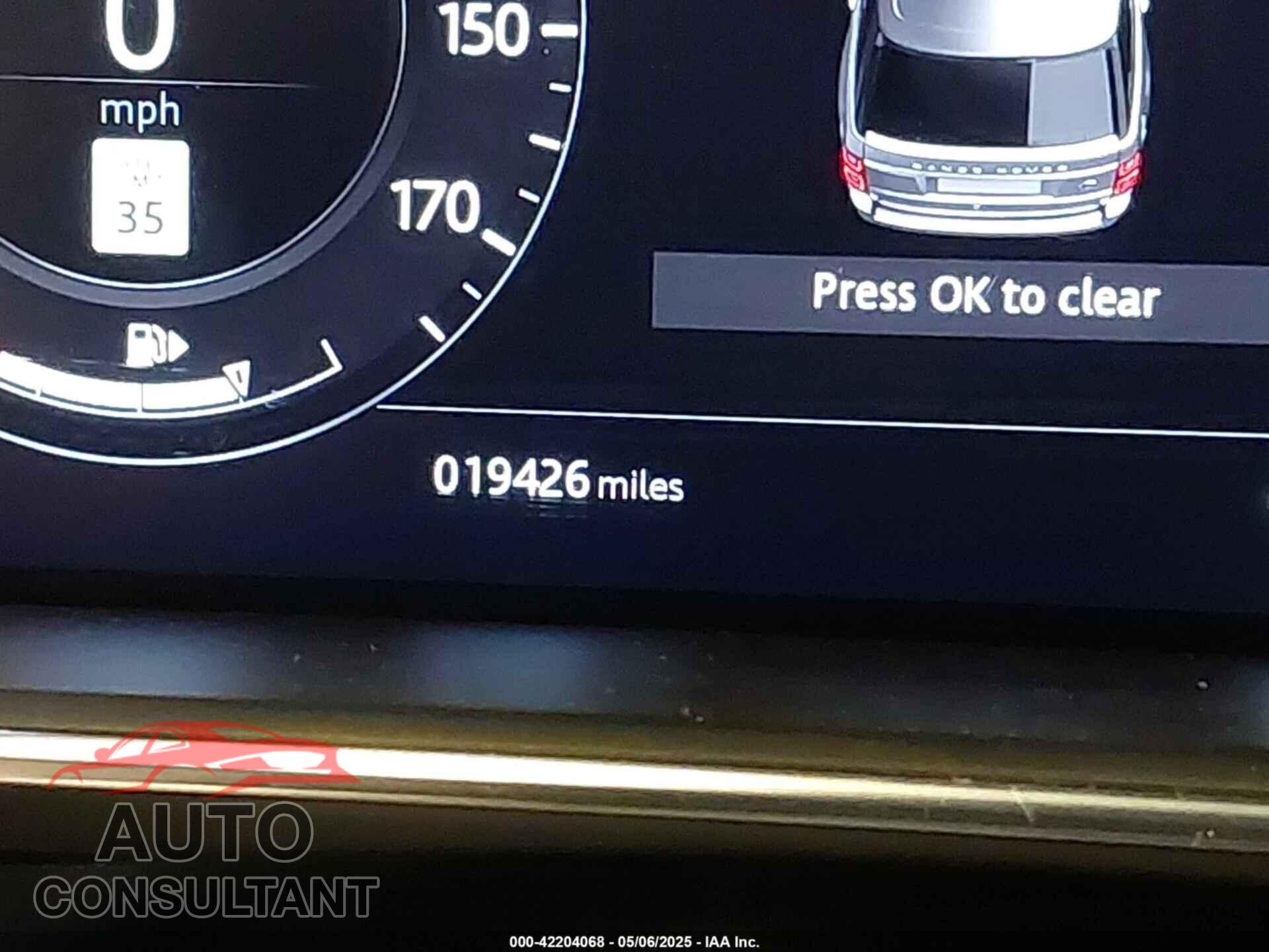 LAND ROVER RANGE ROVER 2021 - SALGS2SE8MA438691