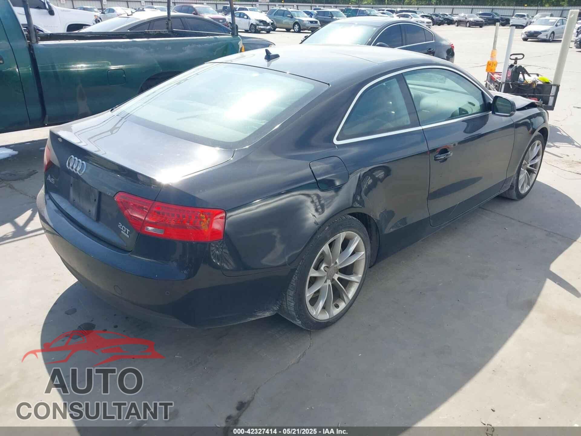 AUDI A5 2013 - WAULFAFRXDA001578