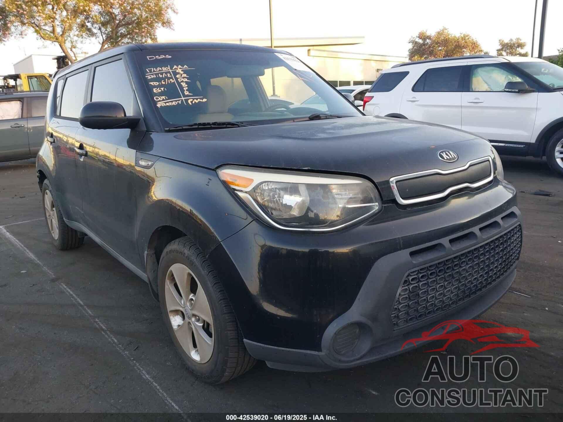 KIA SOUL 2014 - KNDJN2A25E7055009