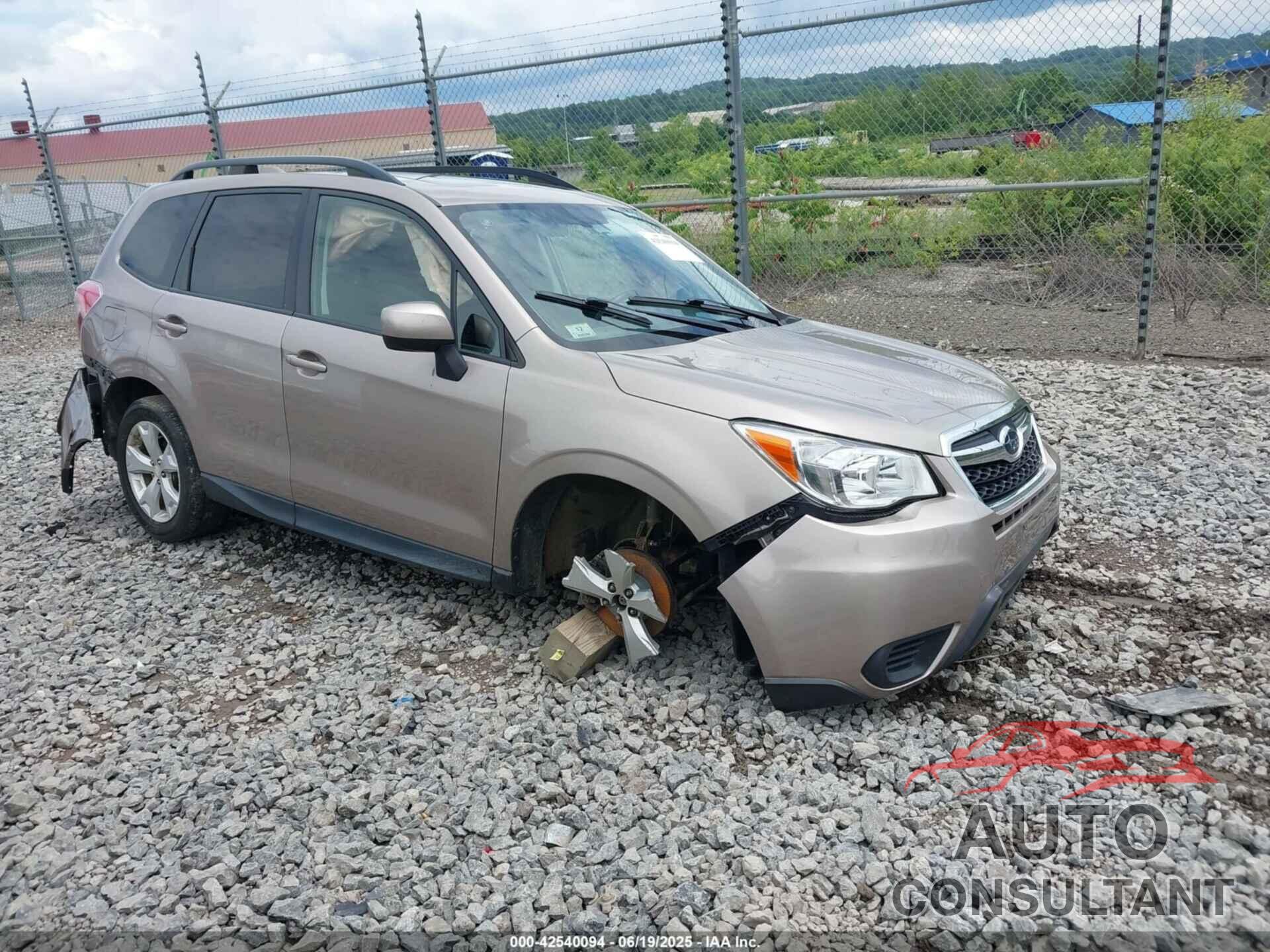 SUBARU FORESTER 2016 - JF2SJADC7GH416222