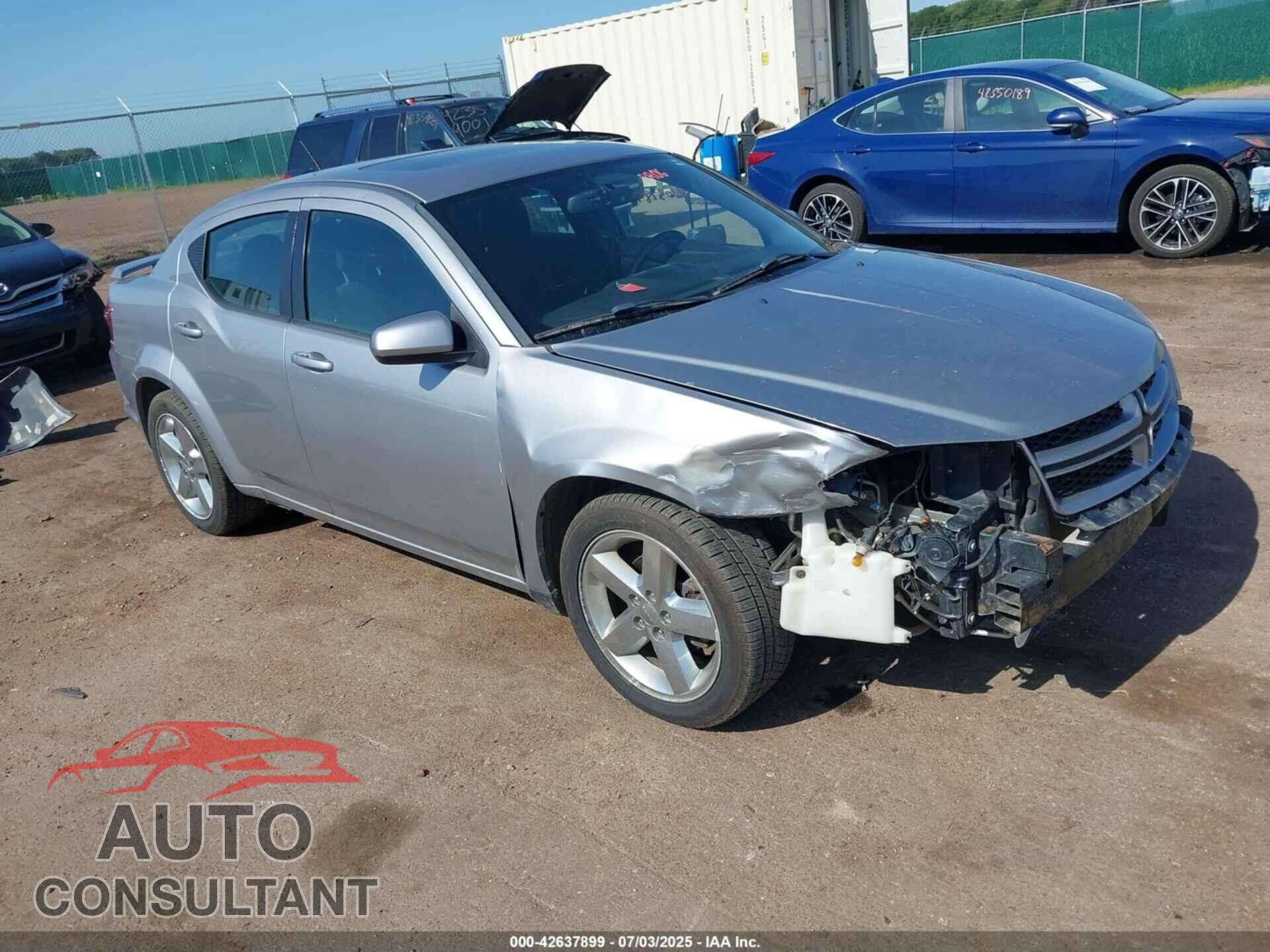 DODGE AVENGER 2013 - 1C3CDZCB5DN548575
