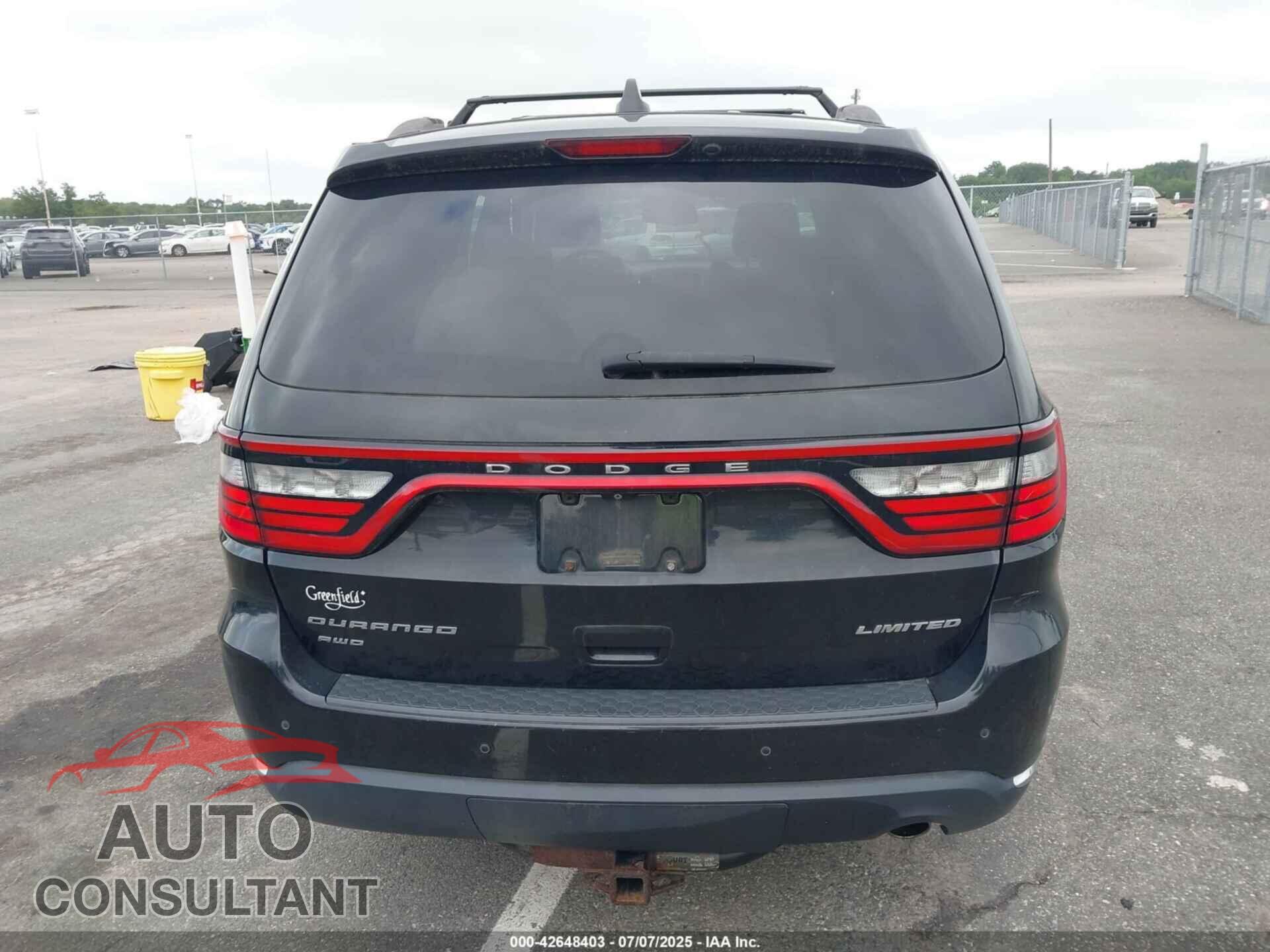 DODGE DURANGO 2014 - 1C4RDJDG5EC354532