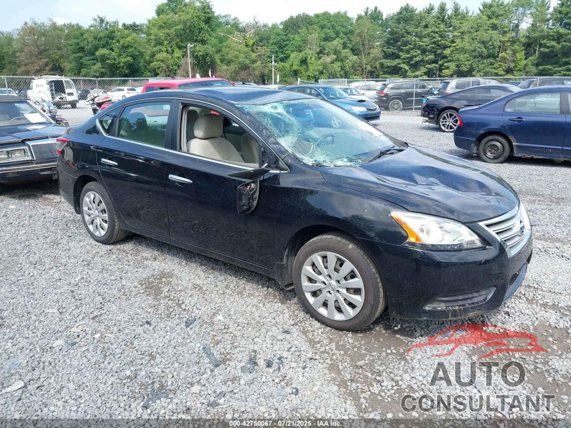 NISSAN SENTRA 2013 - 3N1AB7AP9DL798769