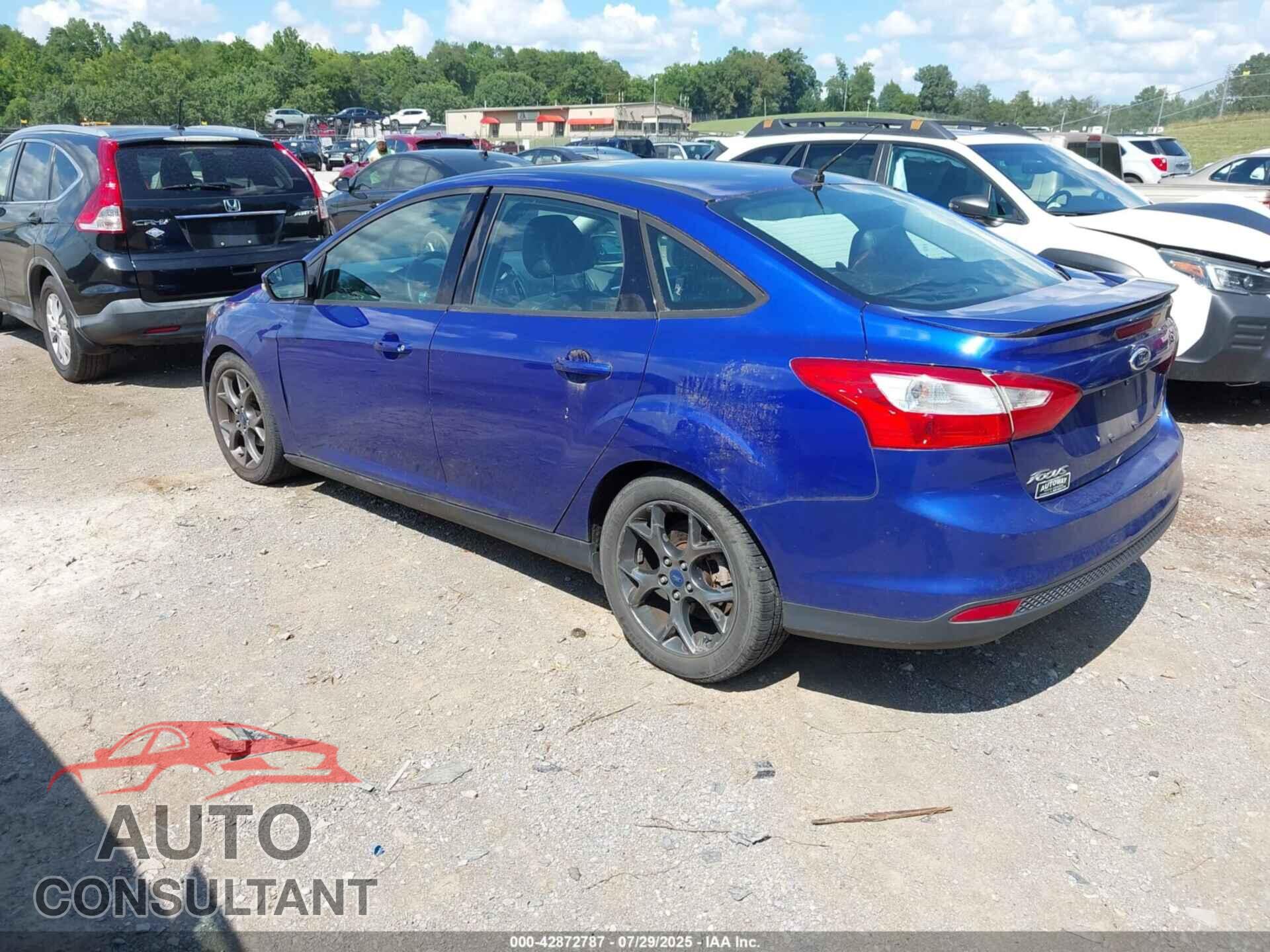 FORD FOCUS 2013 - 1FADP3F23DL342754