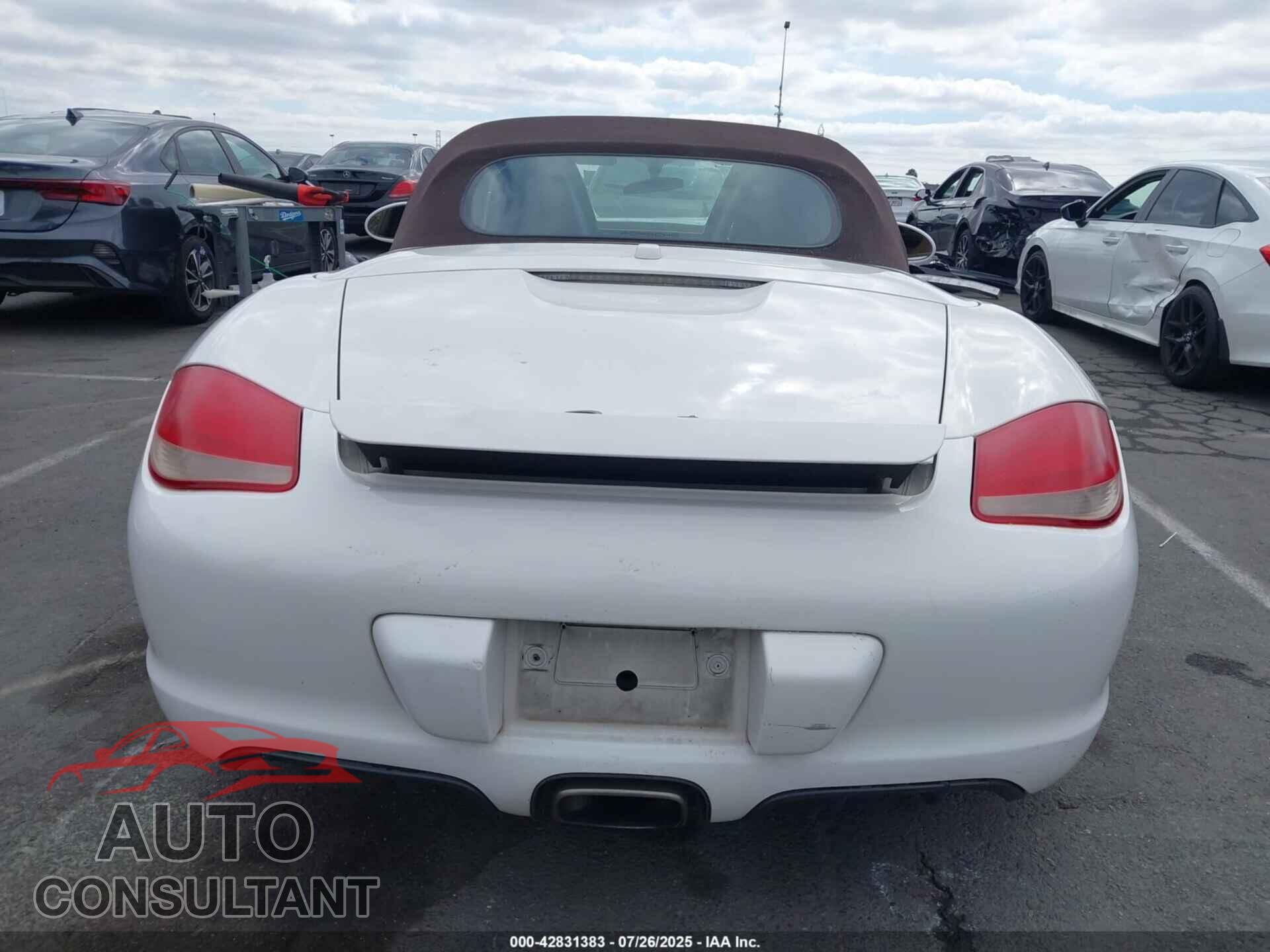 PORSCHE BOXSTER 2012 - WP0CA2A87CS710225