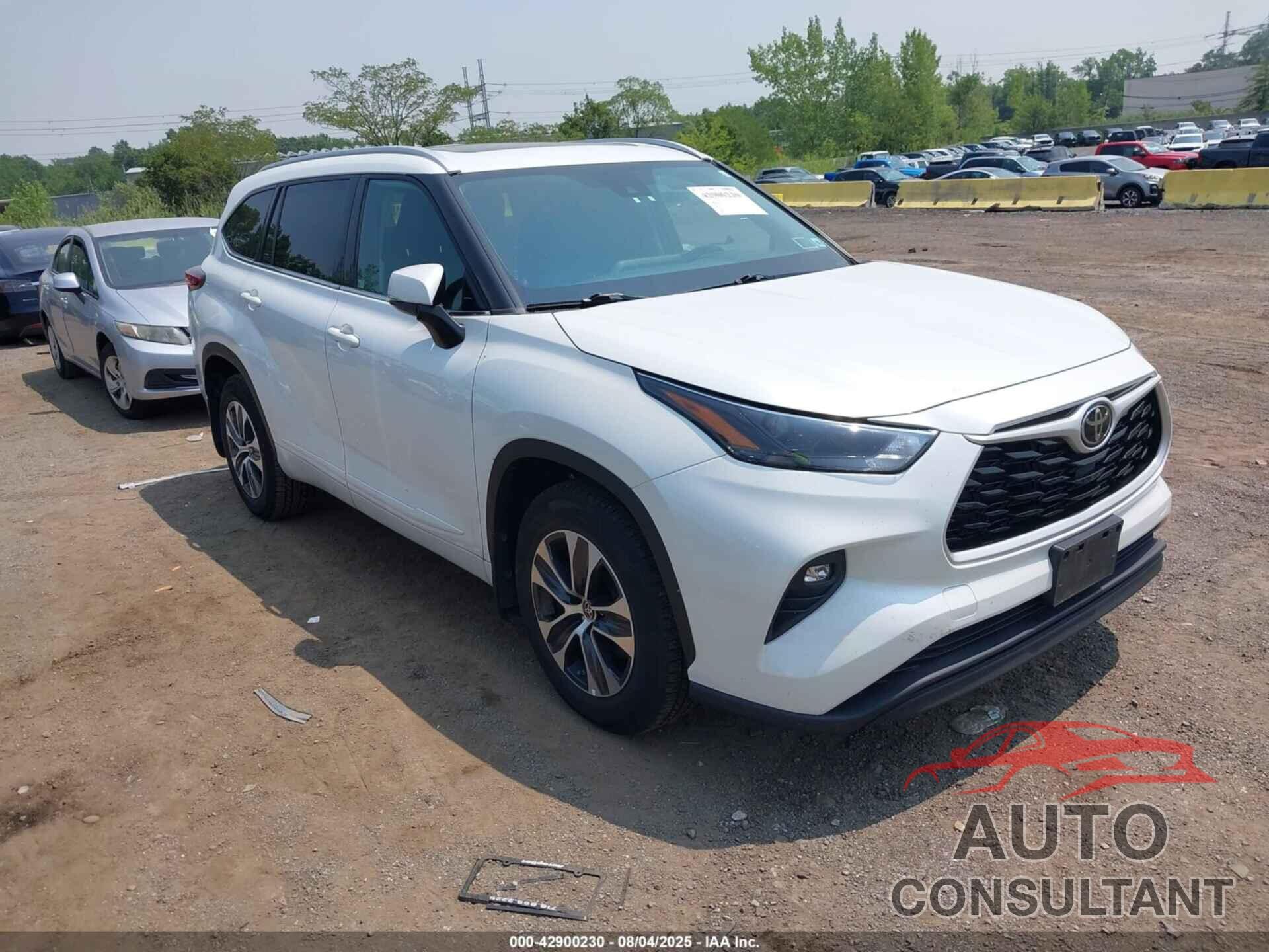 TOYOTA HIGHLANDER 2022 - 5TDGZRBH4NS576061