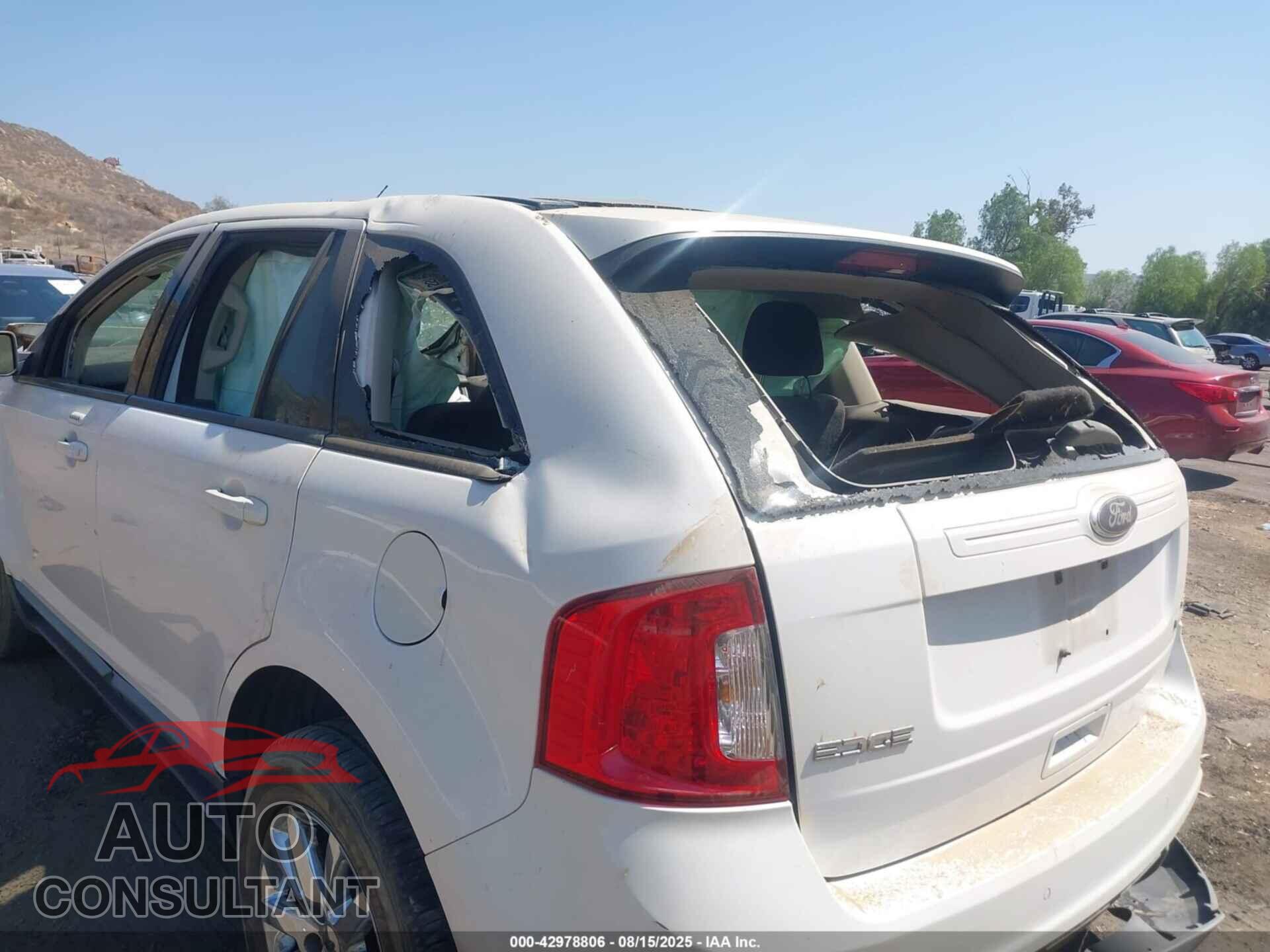 FORD EDGE 2012 - 2FMDK3J98CBA04029
