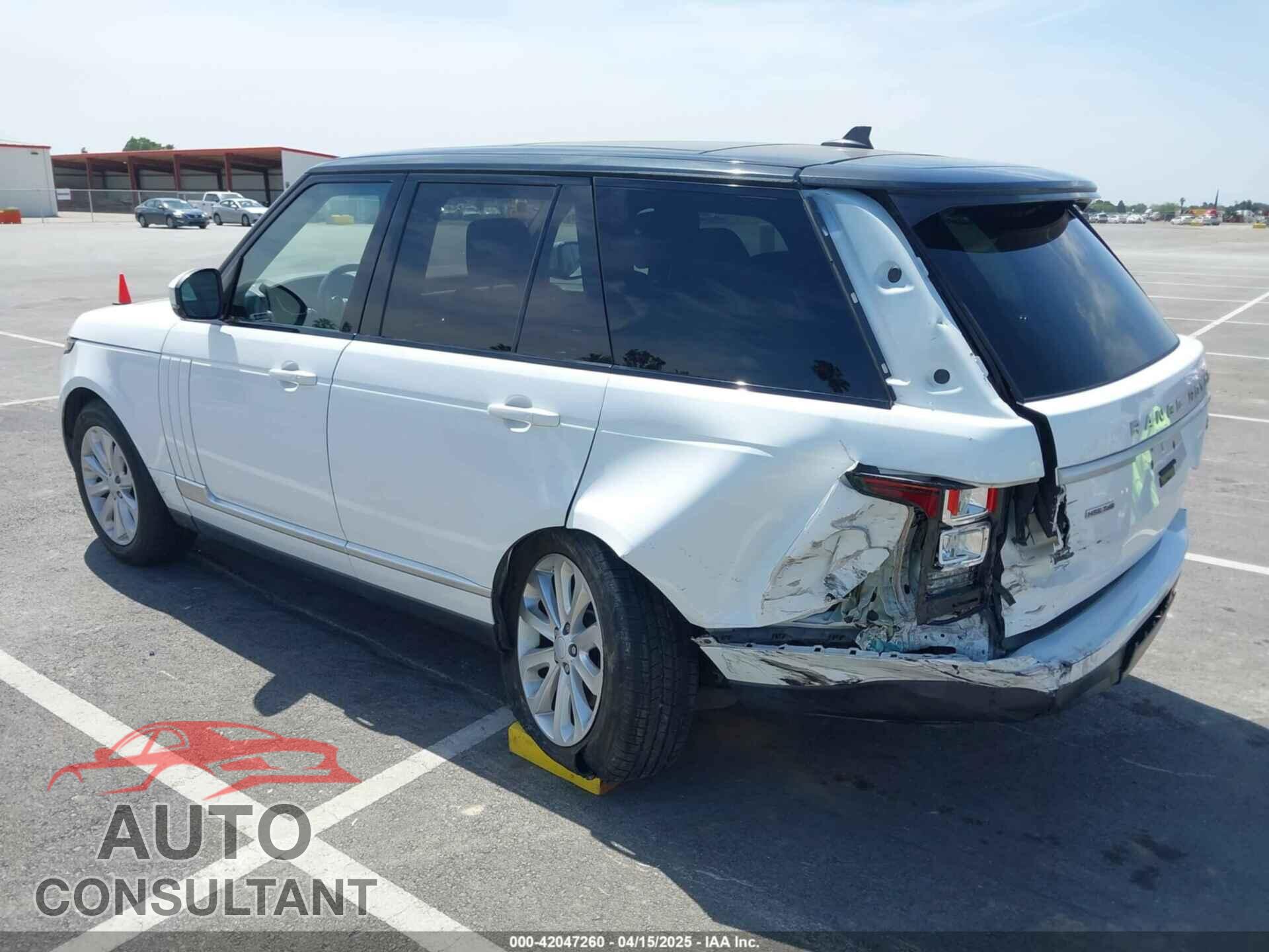 LAND ROVER RANGE ROVER 2016 - SALGS2KFXGA298723