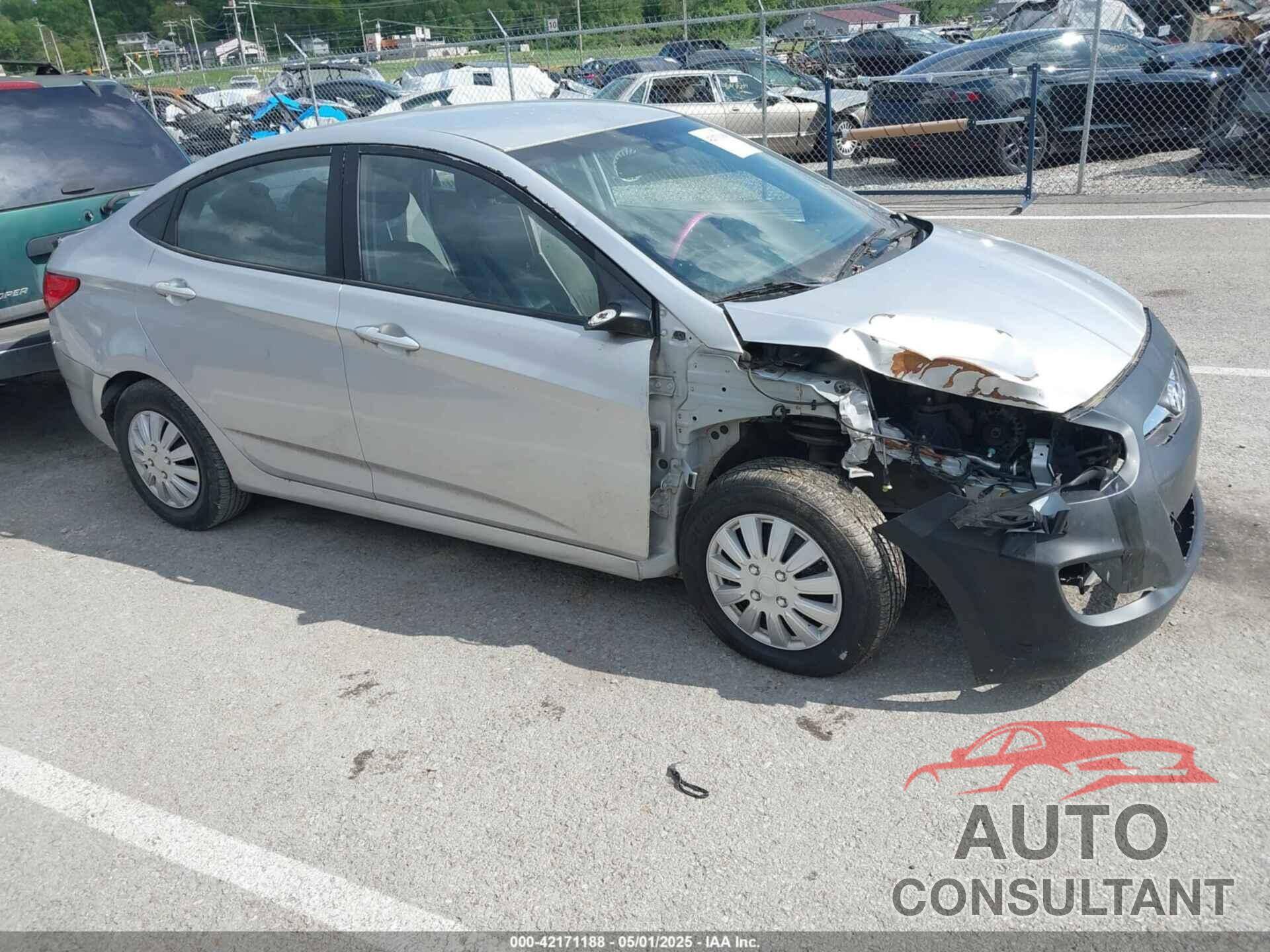 HYUNDAI ACCENT 2013 - KMHCT4AE2DU509099