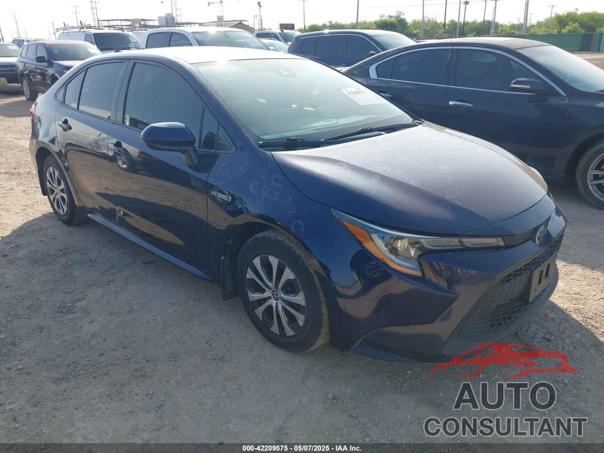 TOYOTA COROLLA 2021 - JTDEAMDE6MJ004554