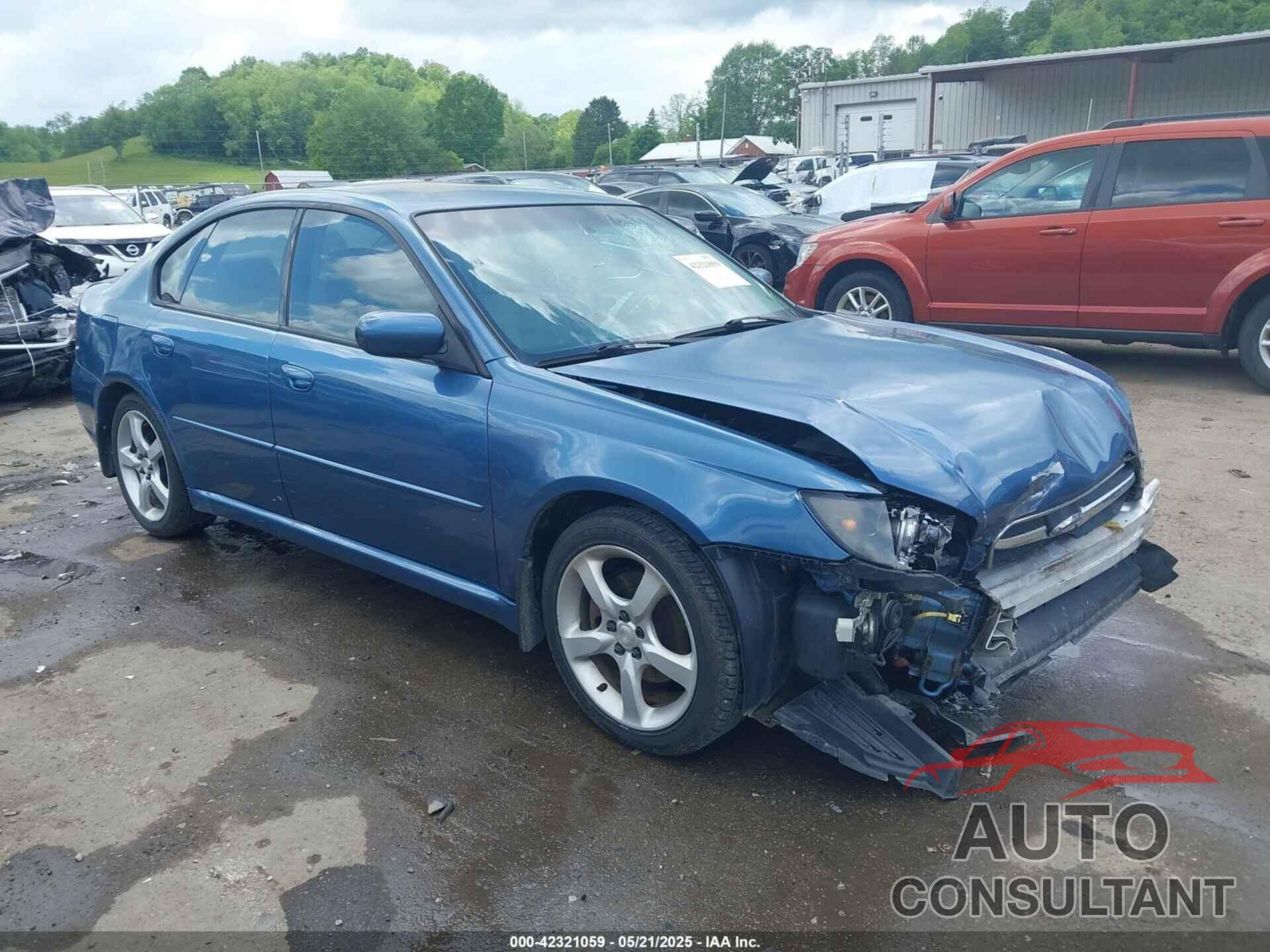 SUBARU LEGACY 2009 - 4S3BL616997219789