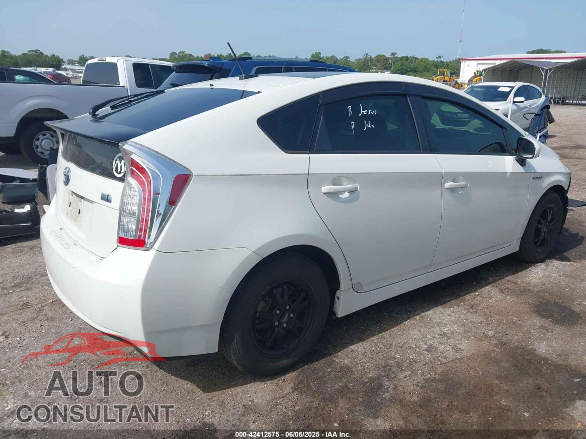 TOYOTA PRIUS 2014 - JTDKN3DU4E1749488