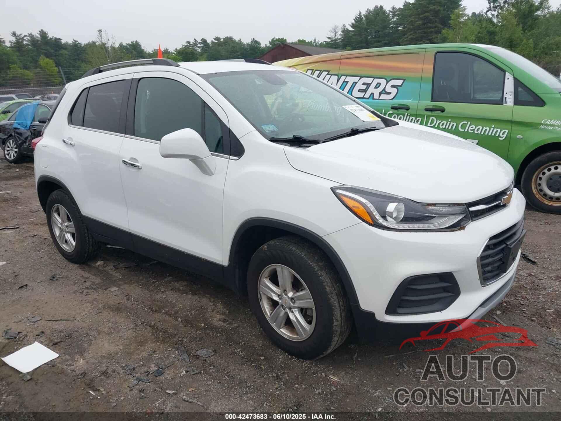CHEVROLET TRAX 2019 - KL7CJPSB9KB907030