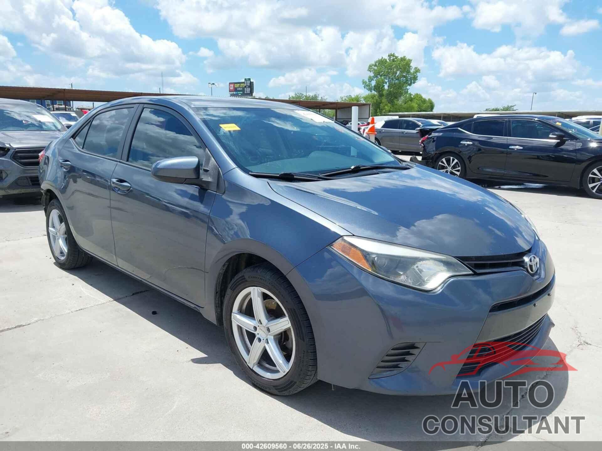 TOYOTA COROLLA 2016 - 5YFBURHE5GP451281