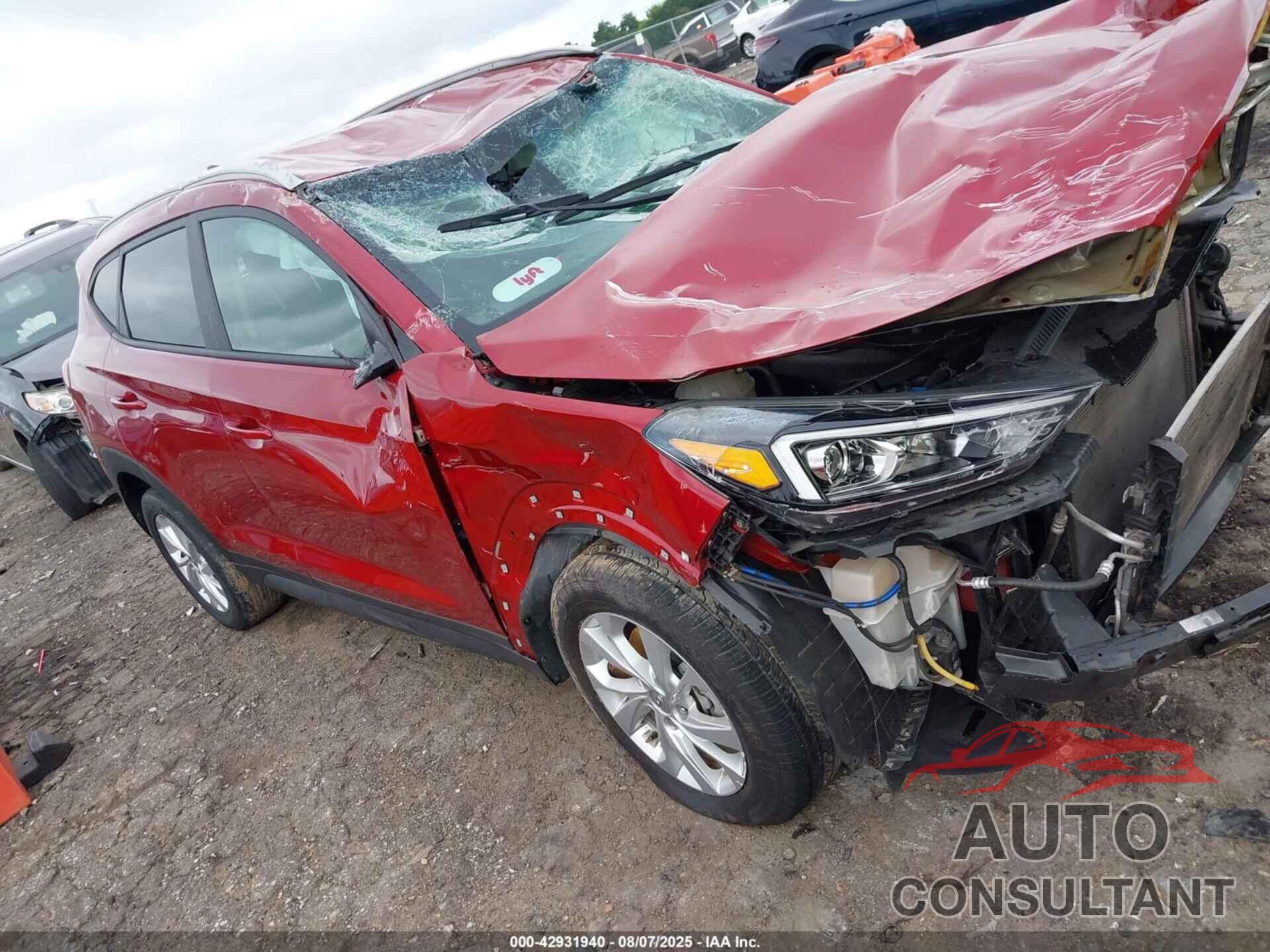 HYUNDAI TUCSON 2021 - KM8J33A41MU330299