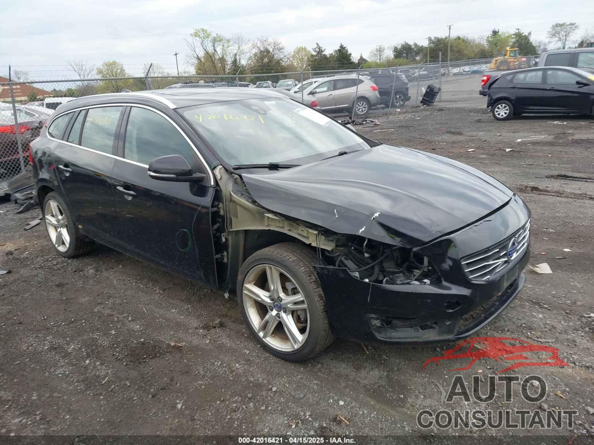 VOLVO V60 2016 - YV1612SK7G1308783