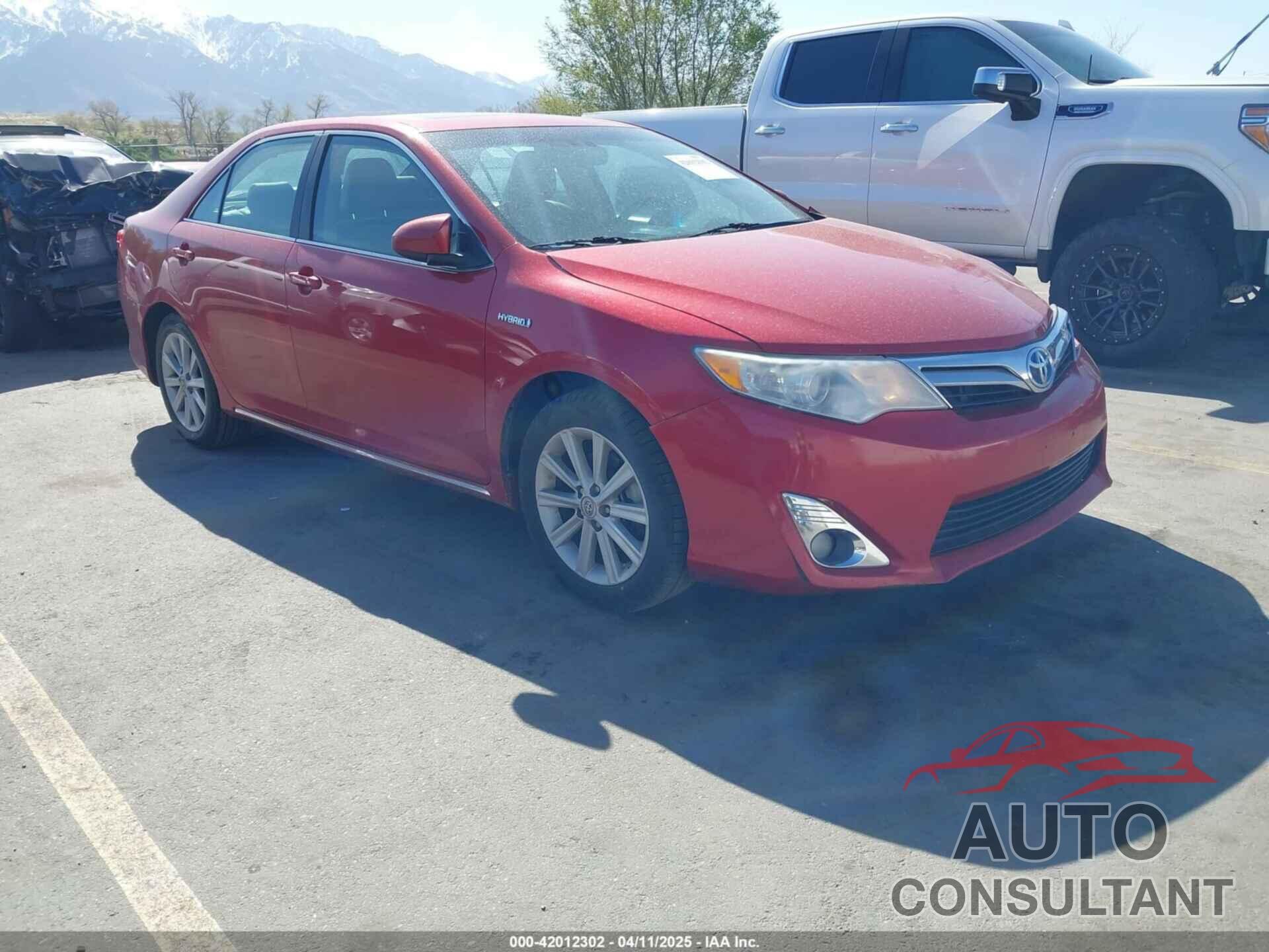 TOYOTA CAMRY HYBRID 2012 - 4T1BD1FK6CU039082