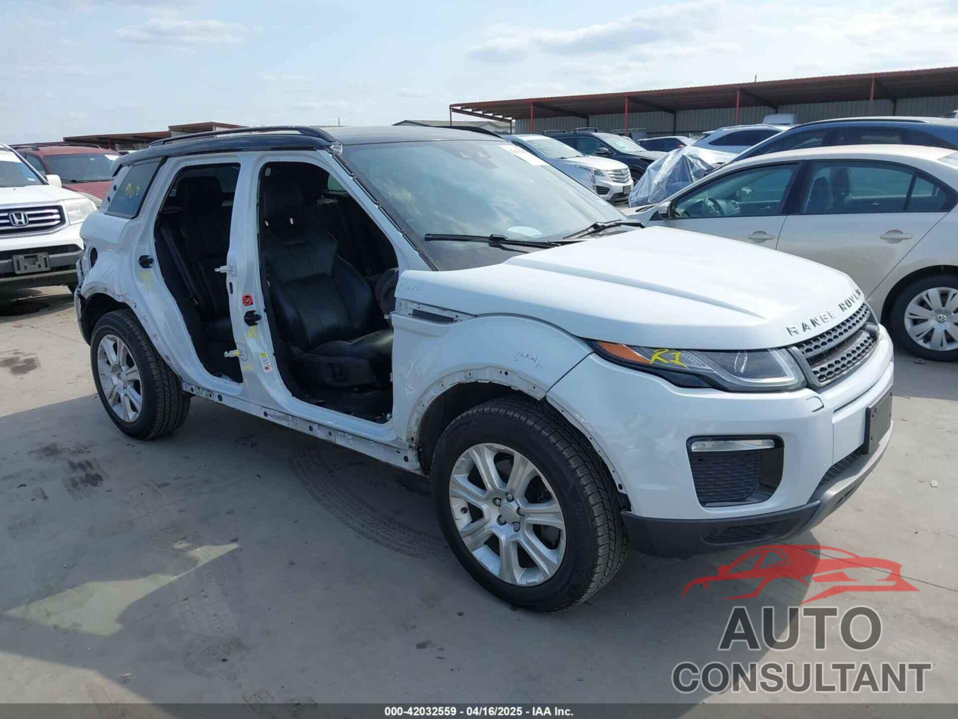 LAND ROVER RANGE ROVER EVOQUE 2017 - SALVP2BGXHH171478