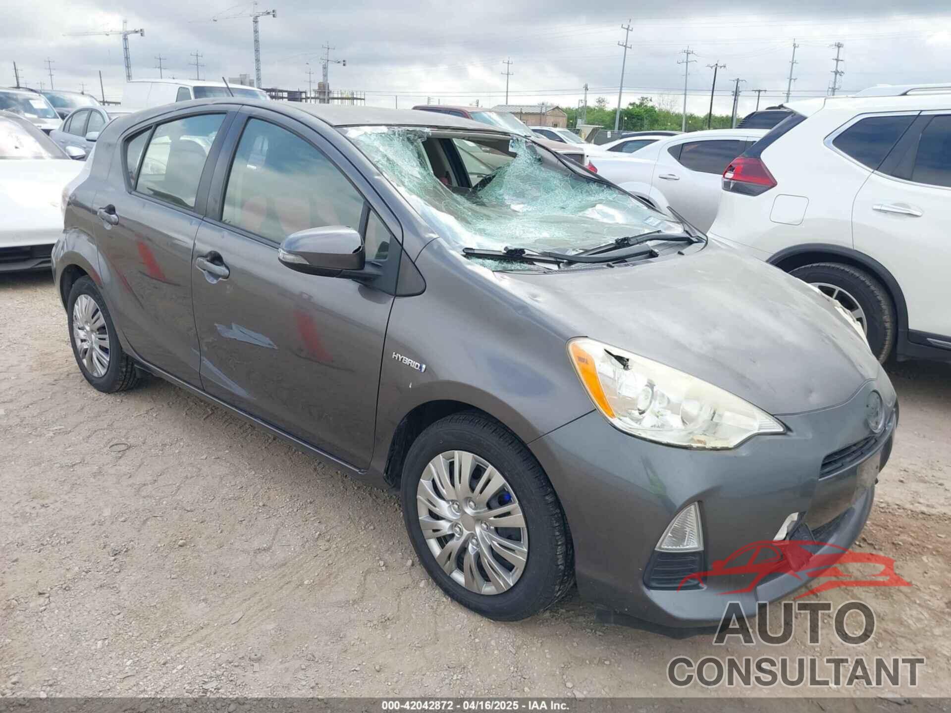 TOYOTA PRIUS C 2014 - JTDKDTB38E1082180