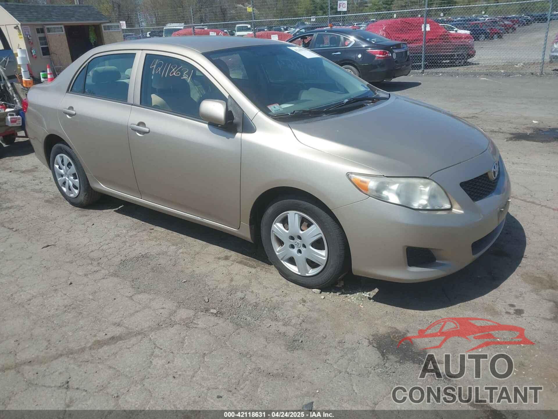TOYOTA COROLLA 2010 - 1NXBU4EE9AZ295128