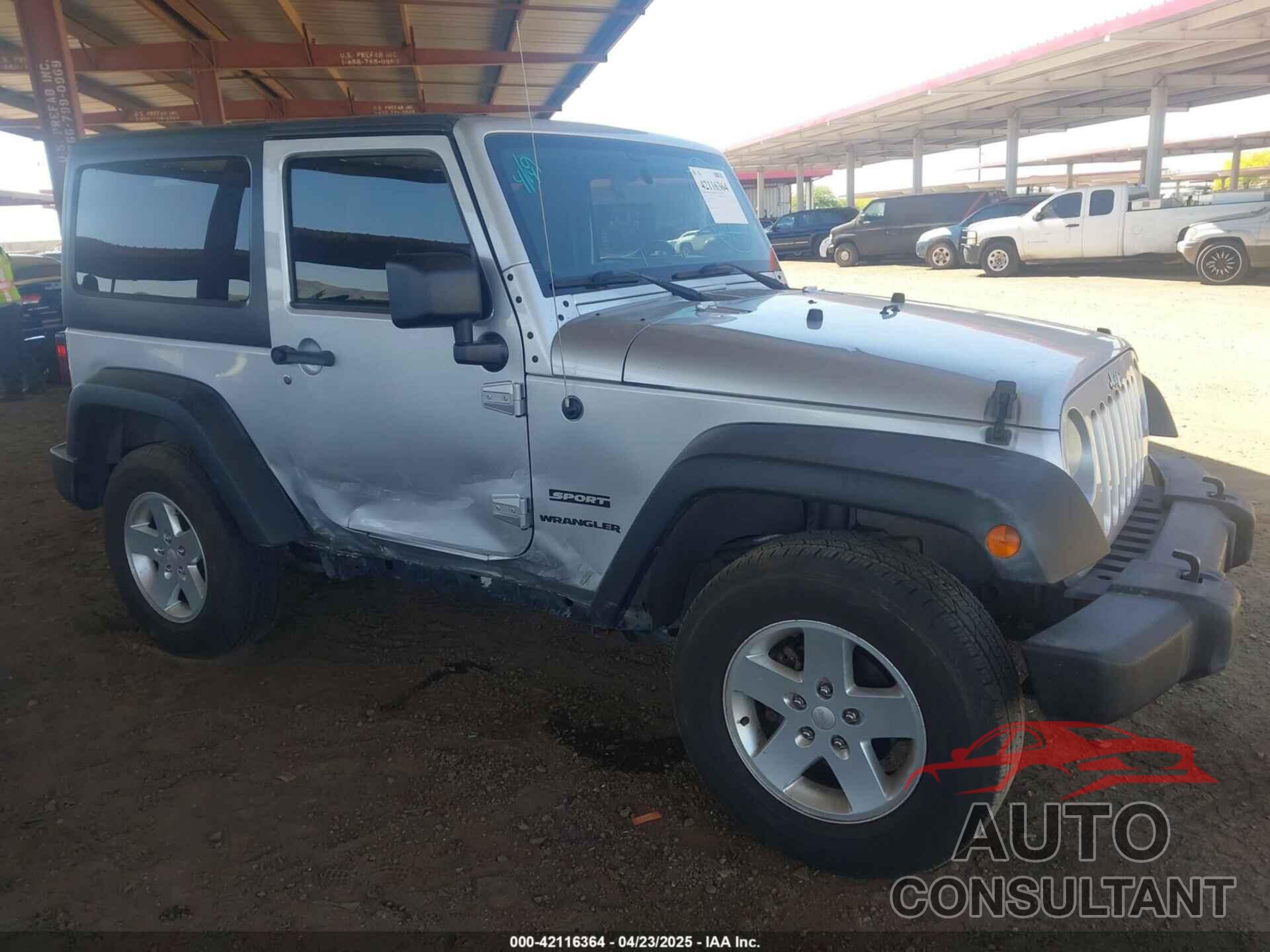 JEEP WRANGLER 2011 - 1J4AA2D16BL574453