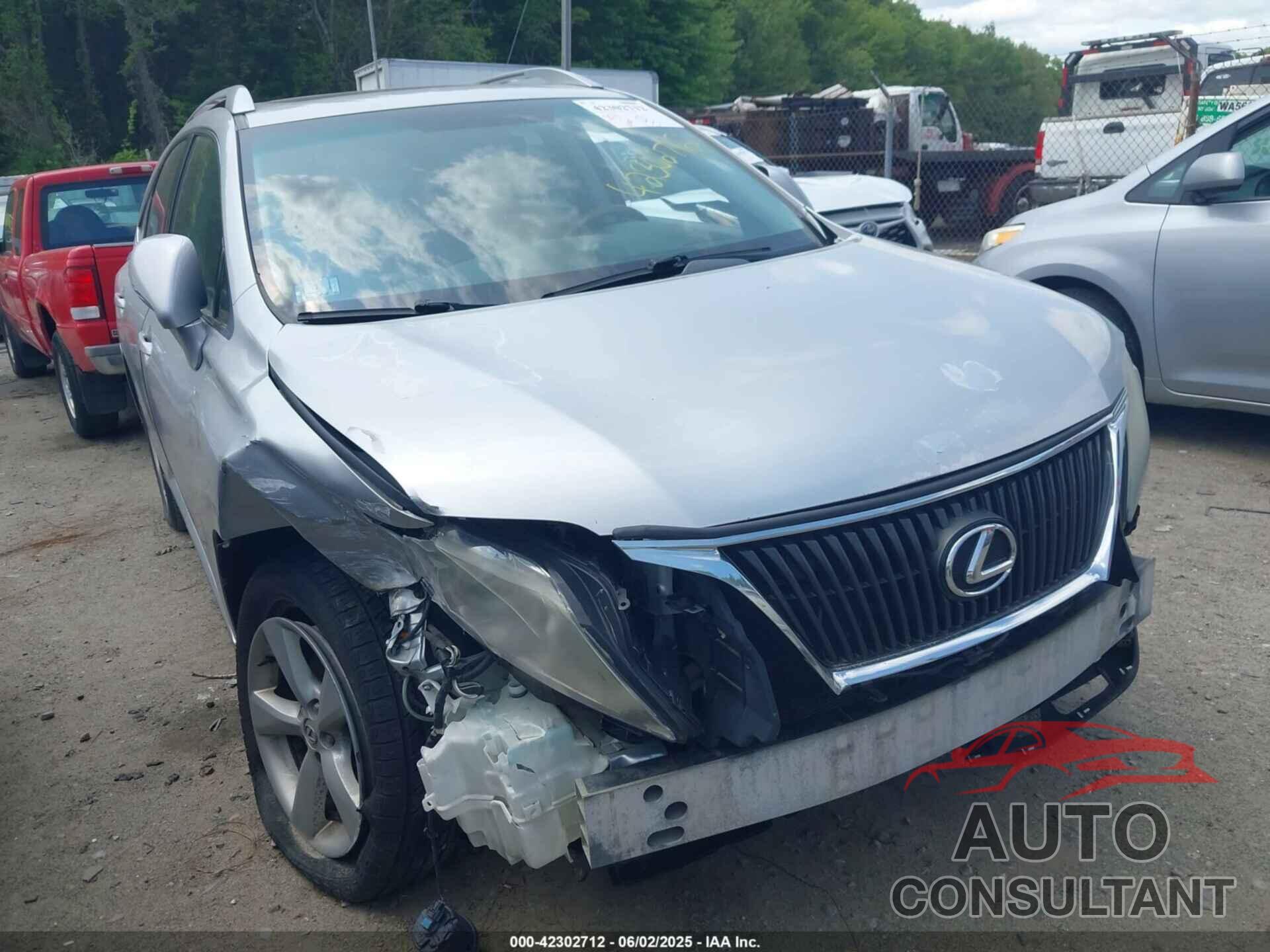 LEXUS RX 350 2010 - 2T2BK1BA4AC014744
