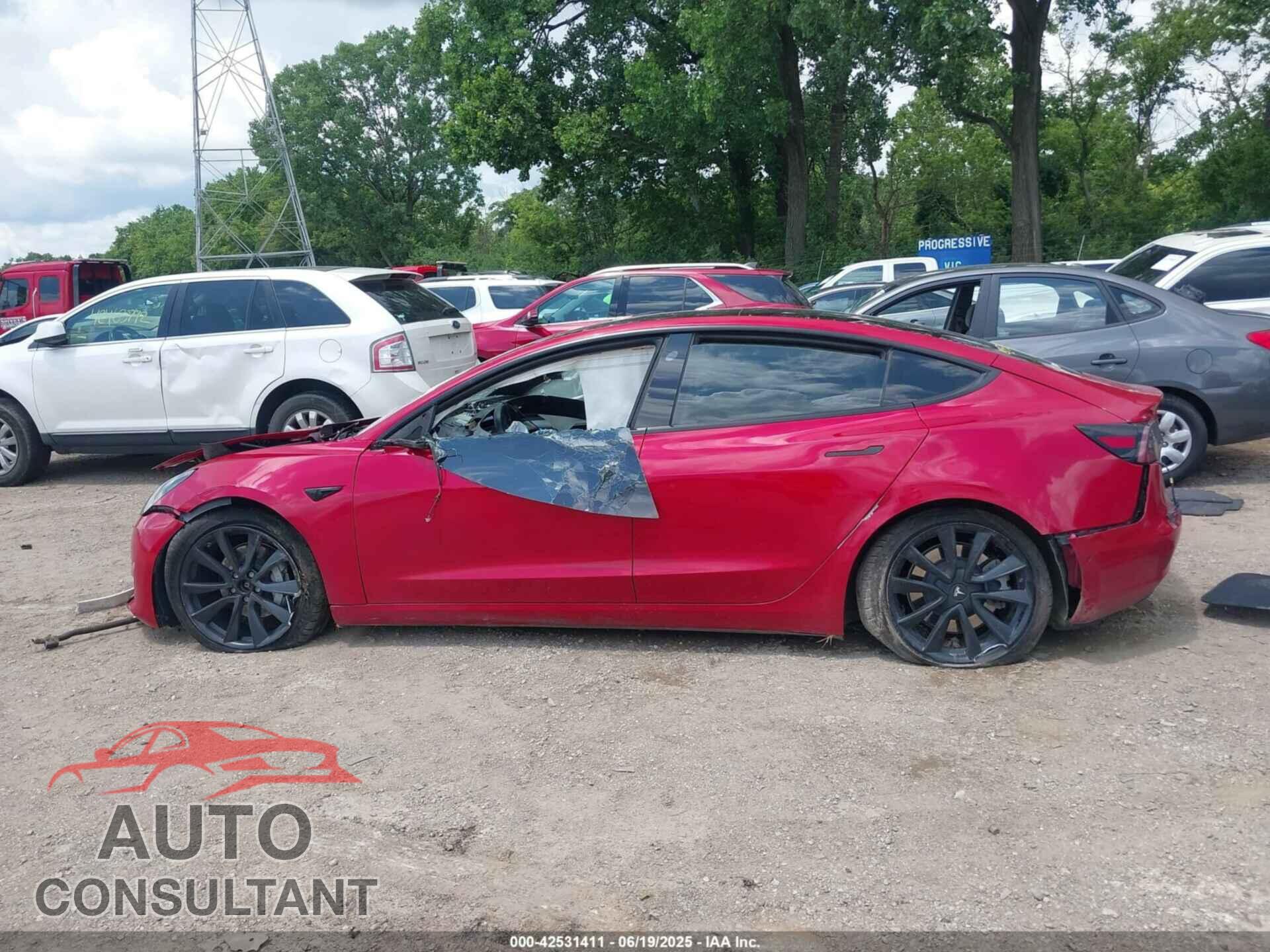 TESLA MODEL 3 2022 - 5YJ3E1EB0NF270319