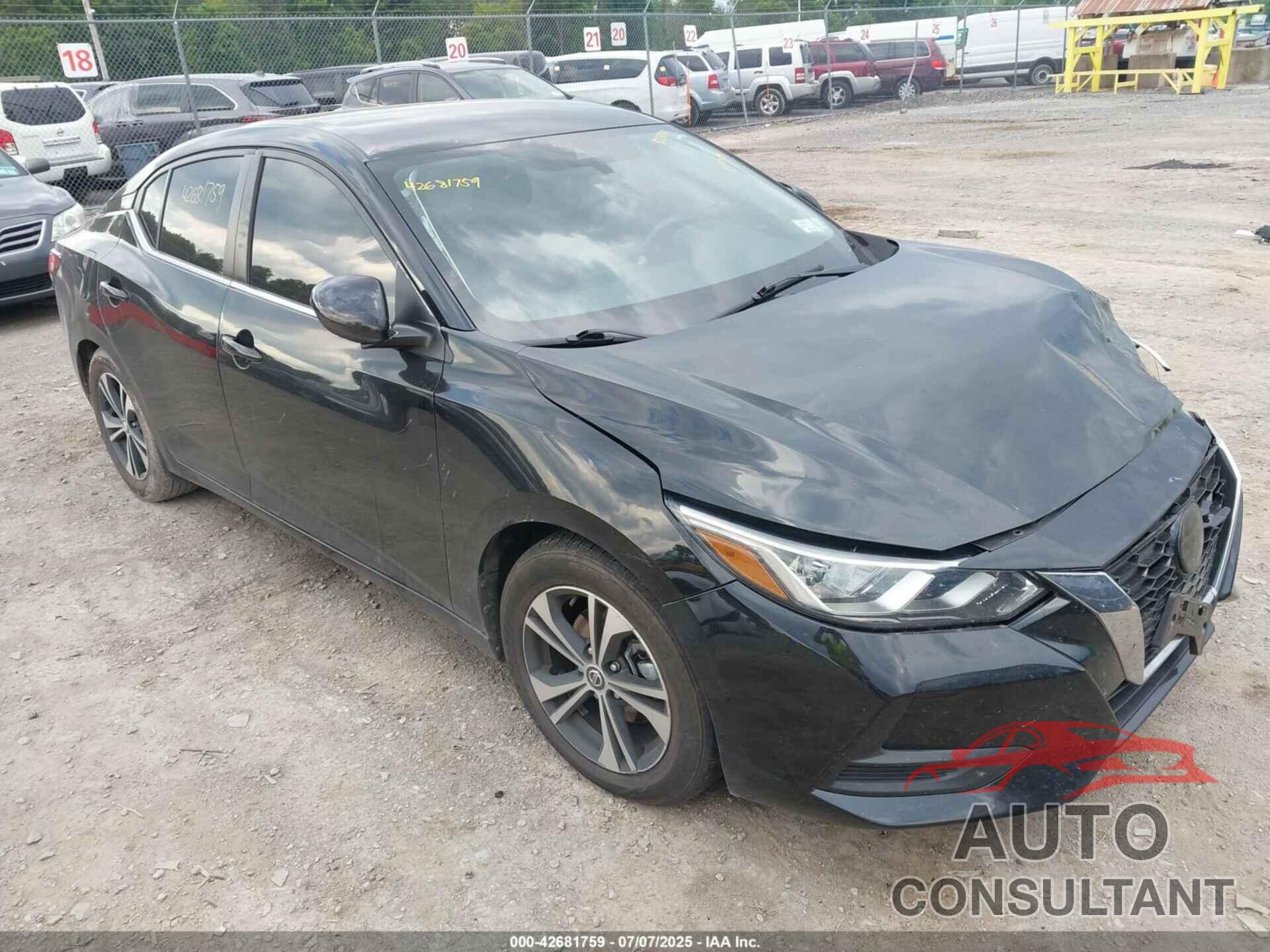 NISSAN SENTRA 2021 - 3N1AB8CVXMY304178