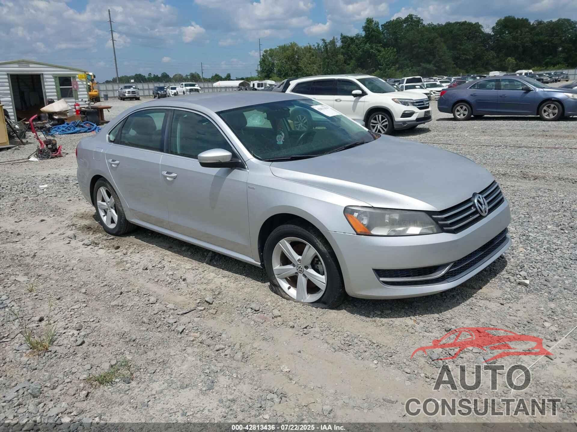 VOLKSWAGEN PASSAT 2014 - 1VWAS7A31EC037187