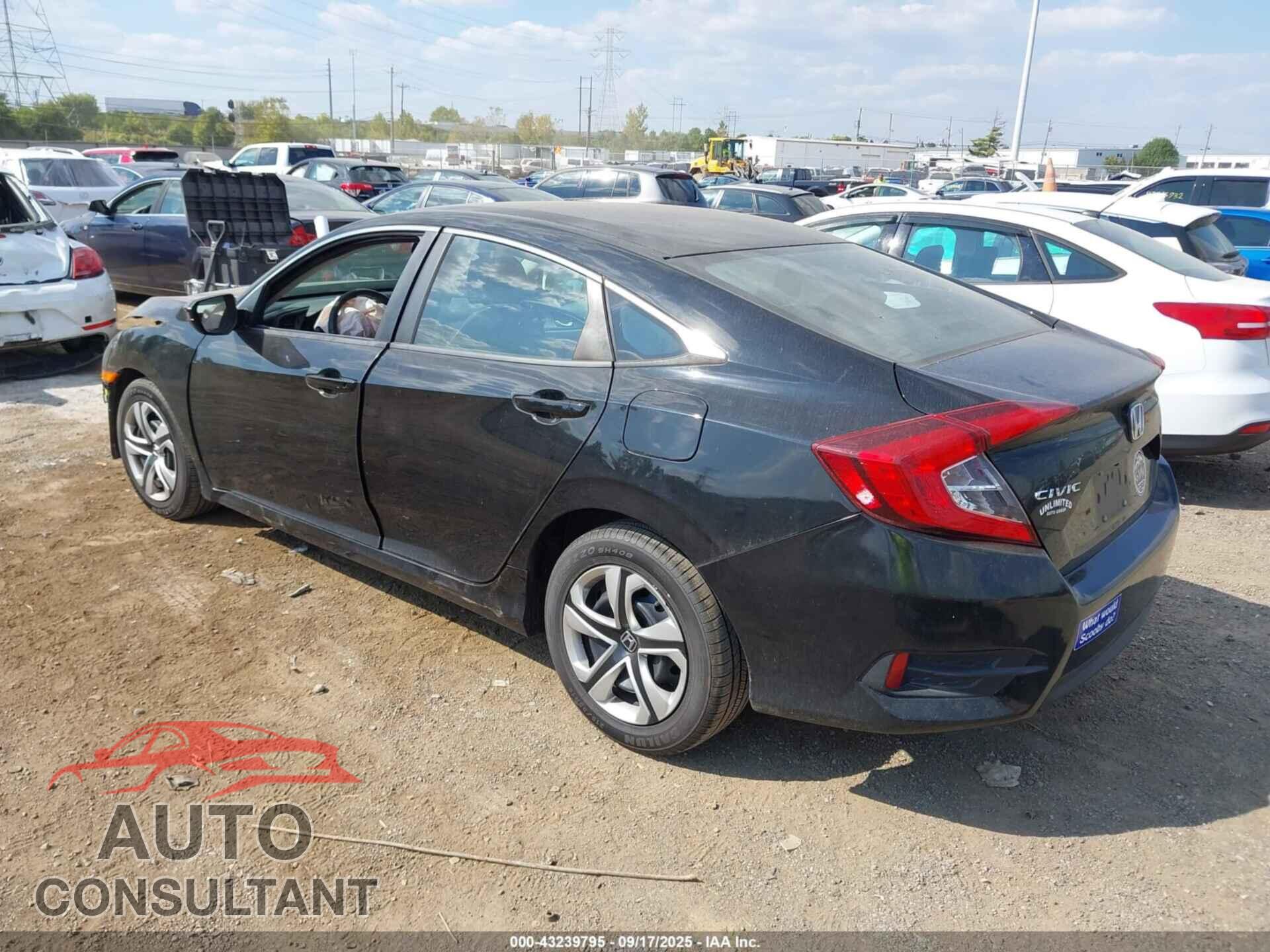 HONDA CIVIC 2017 - 19XFC2F53HE036669