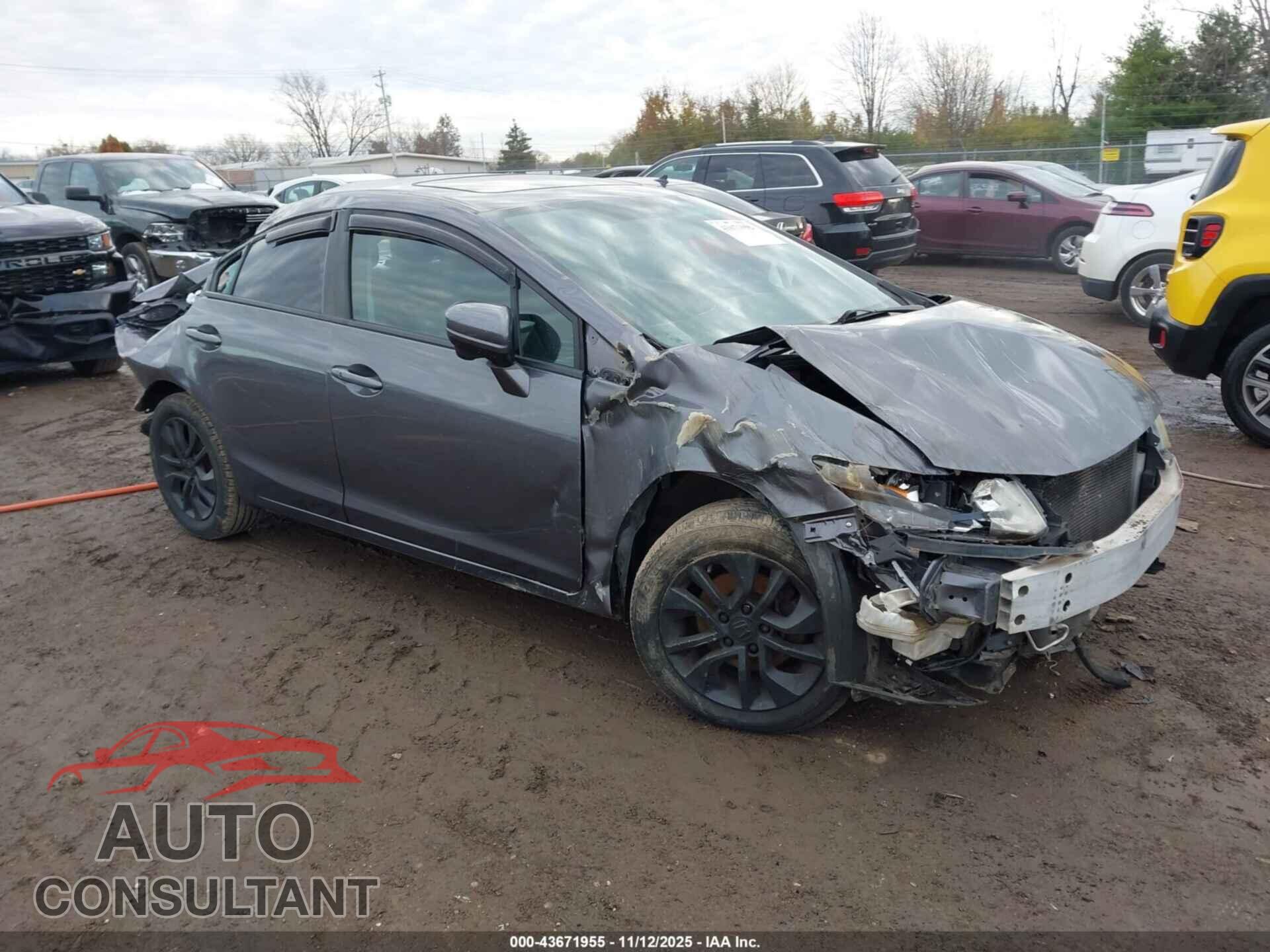 HONDA CIVIC 2014 - 19XFB2F8XEE061982
