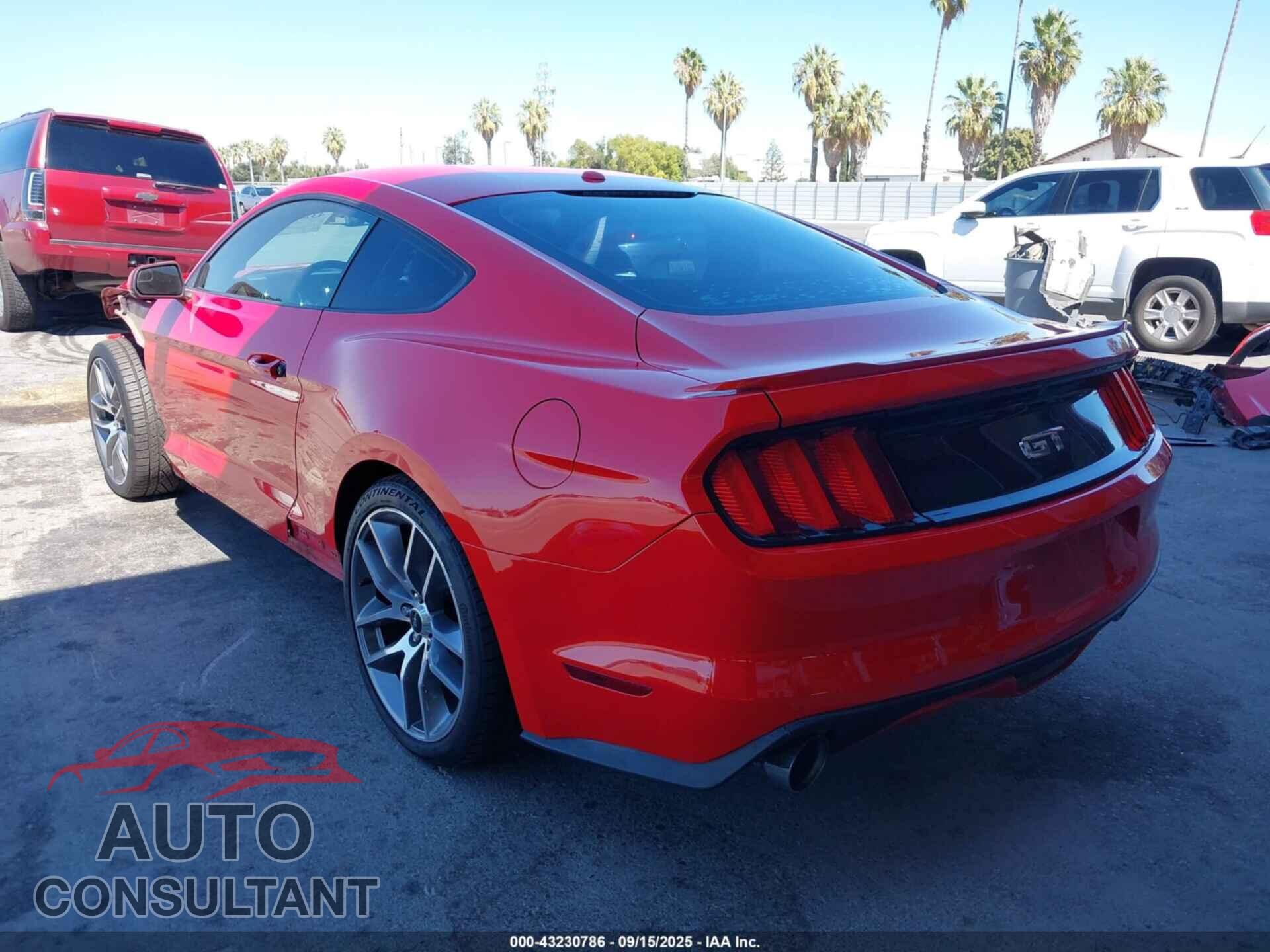 FORD MUSTANG 2017 - 1FA6P8CF7H5237626