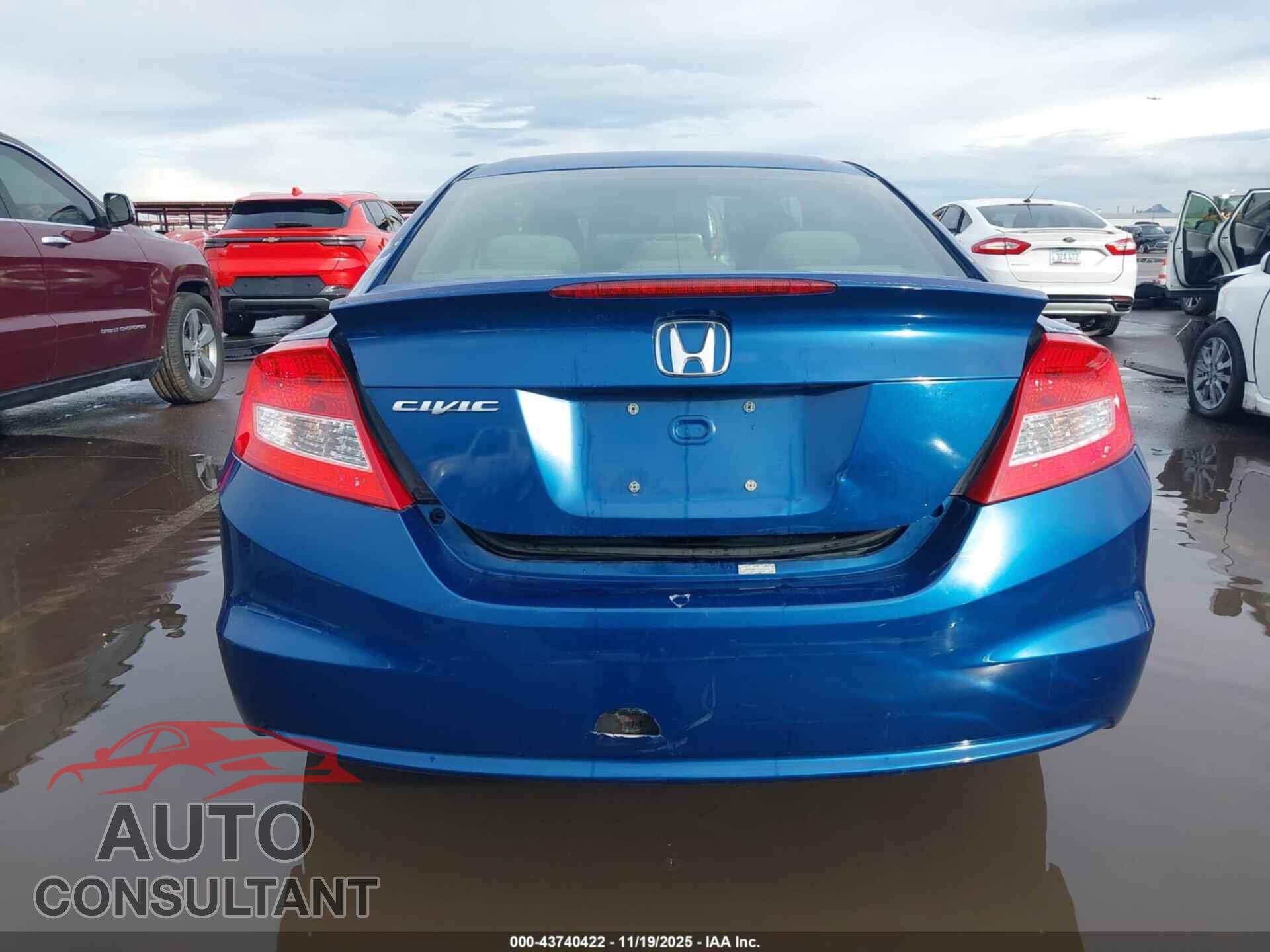 HONDA CIVIC 2012 - 2HGFG3B83CH518633