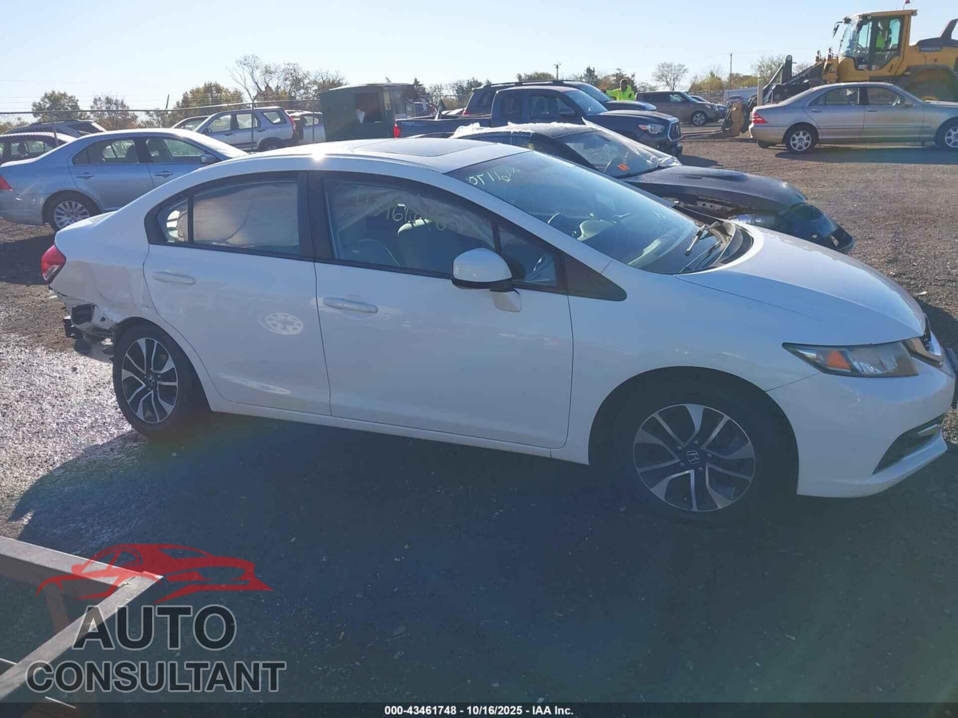 HONDA CIVIC 2013 - 19XFB2F84DE294500