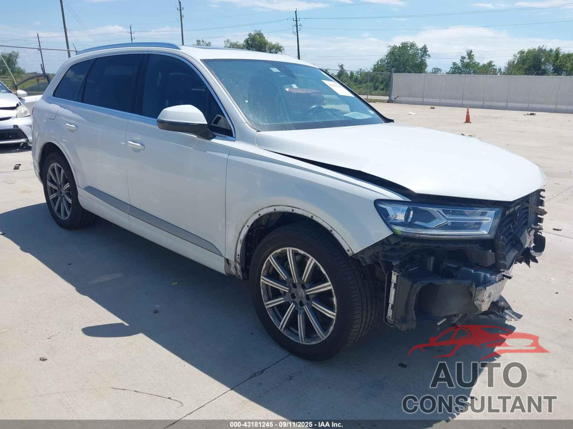 AUDI Q7 2018 - WA1LAAF71JD011615