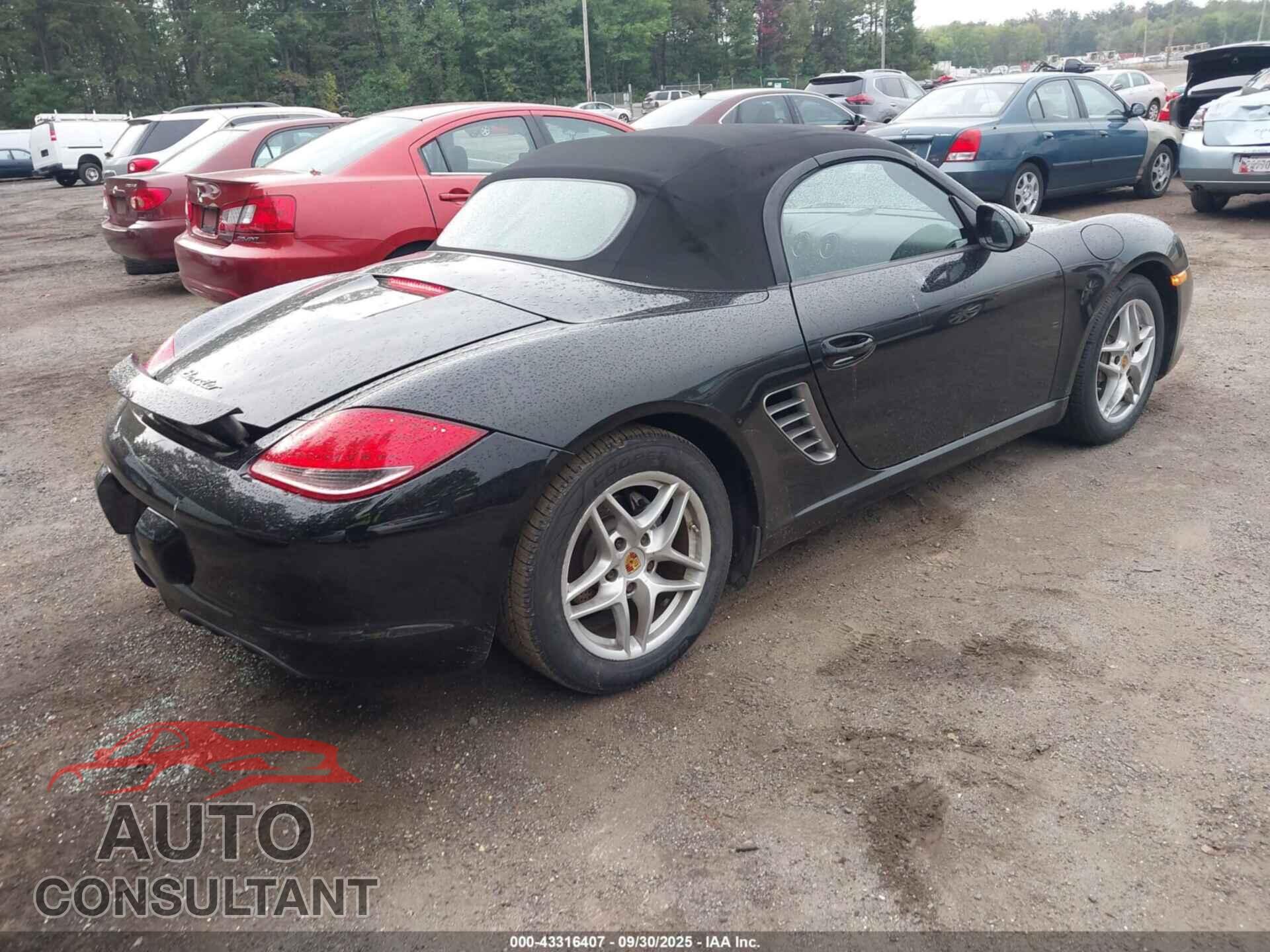 PORSCHE BOXSTER 2010 - WP0CA2A84AS710258
