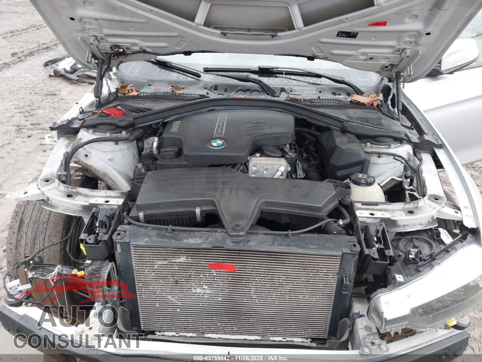 BMW 320I 2016 - WBA8E5G58GNU19131