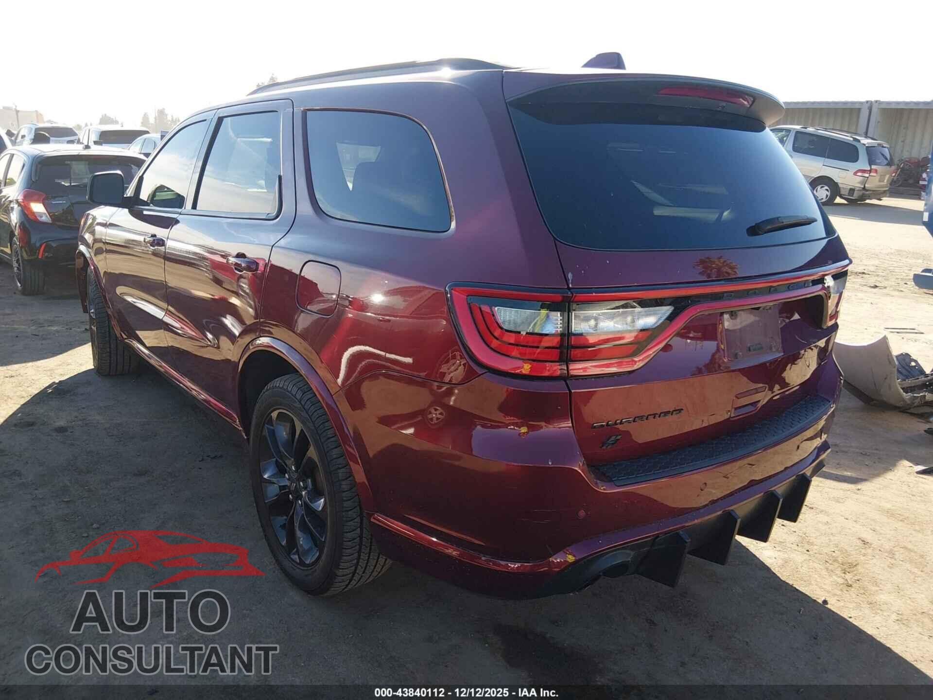 DODGE DURANGO 2021 - 1C4RDJDG0MC522320