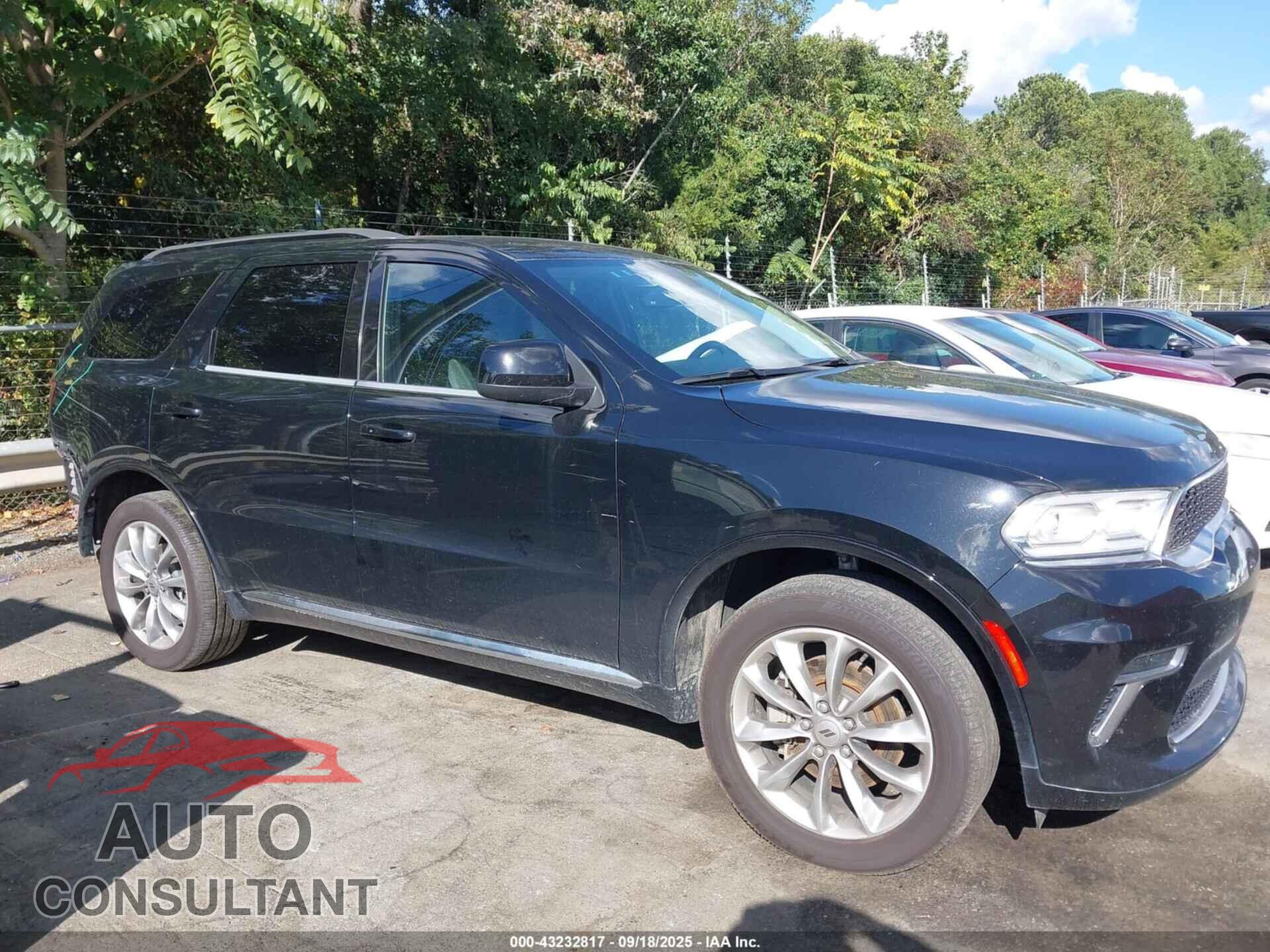 DODGE DURANGO 2021 - 1C4RDJAG3MC764734