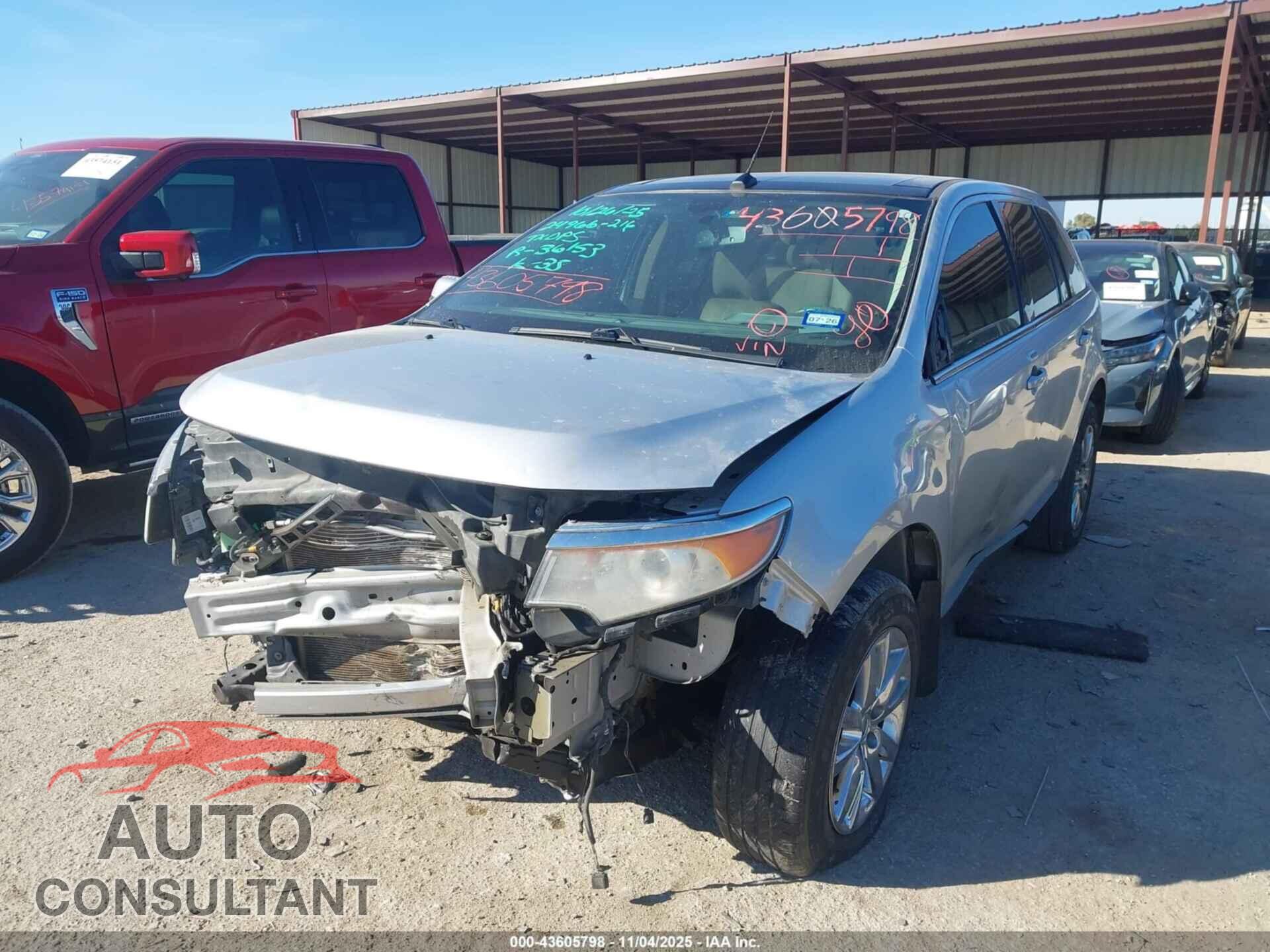 FORD EDGE 2011 - 2FMDK3KC1BBB54492