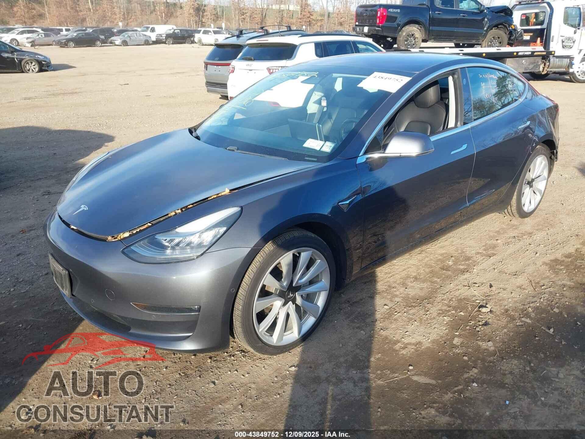TESLA MODEL 3 2019 - 5YJ3E1EA8KF314361