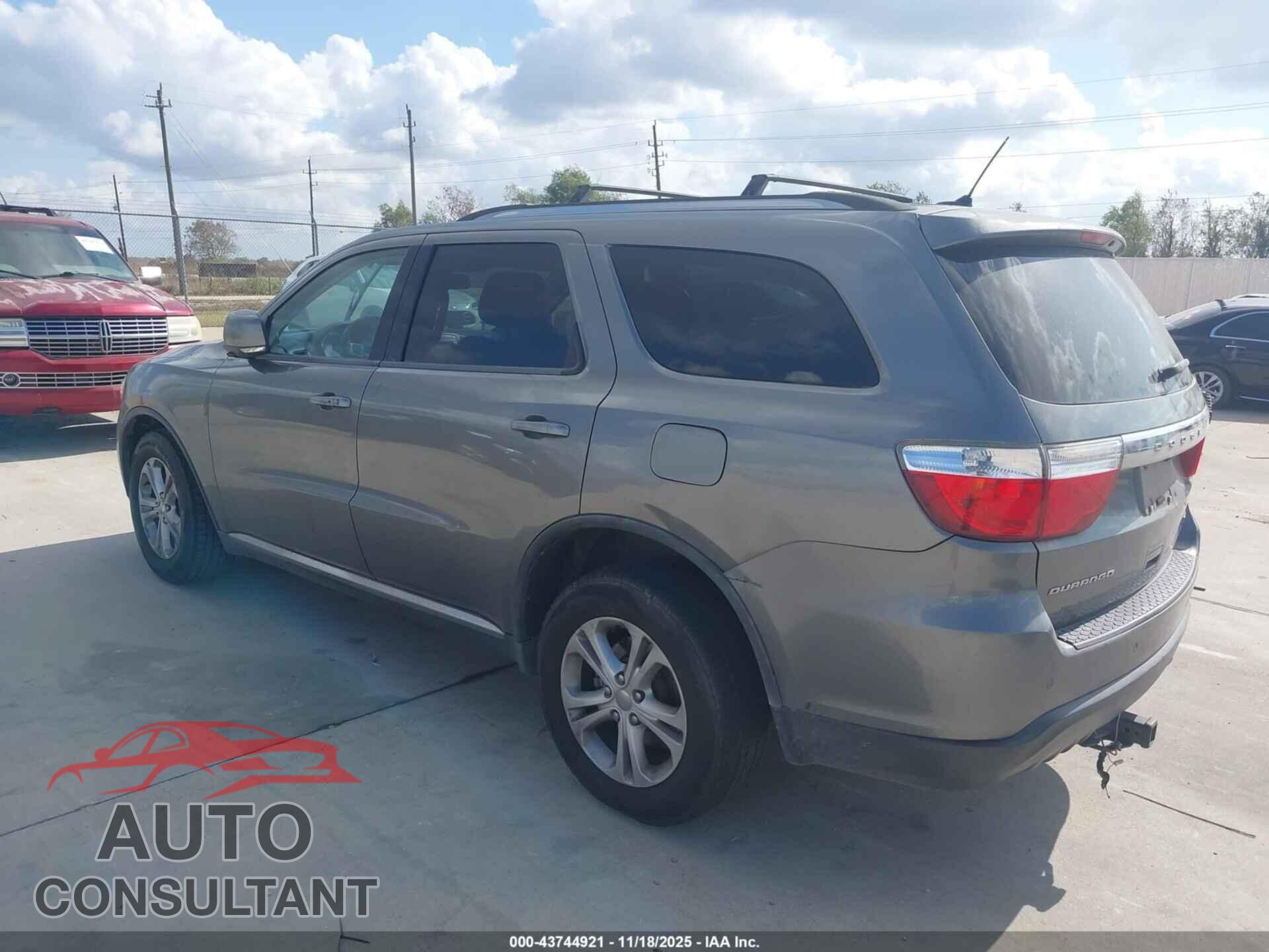DODGE DURANGO 2012 - 1C4RDHDG0CC164076