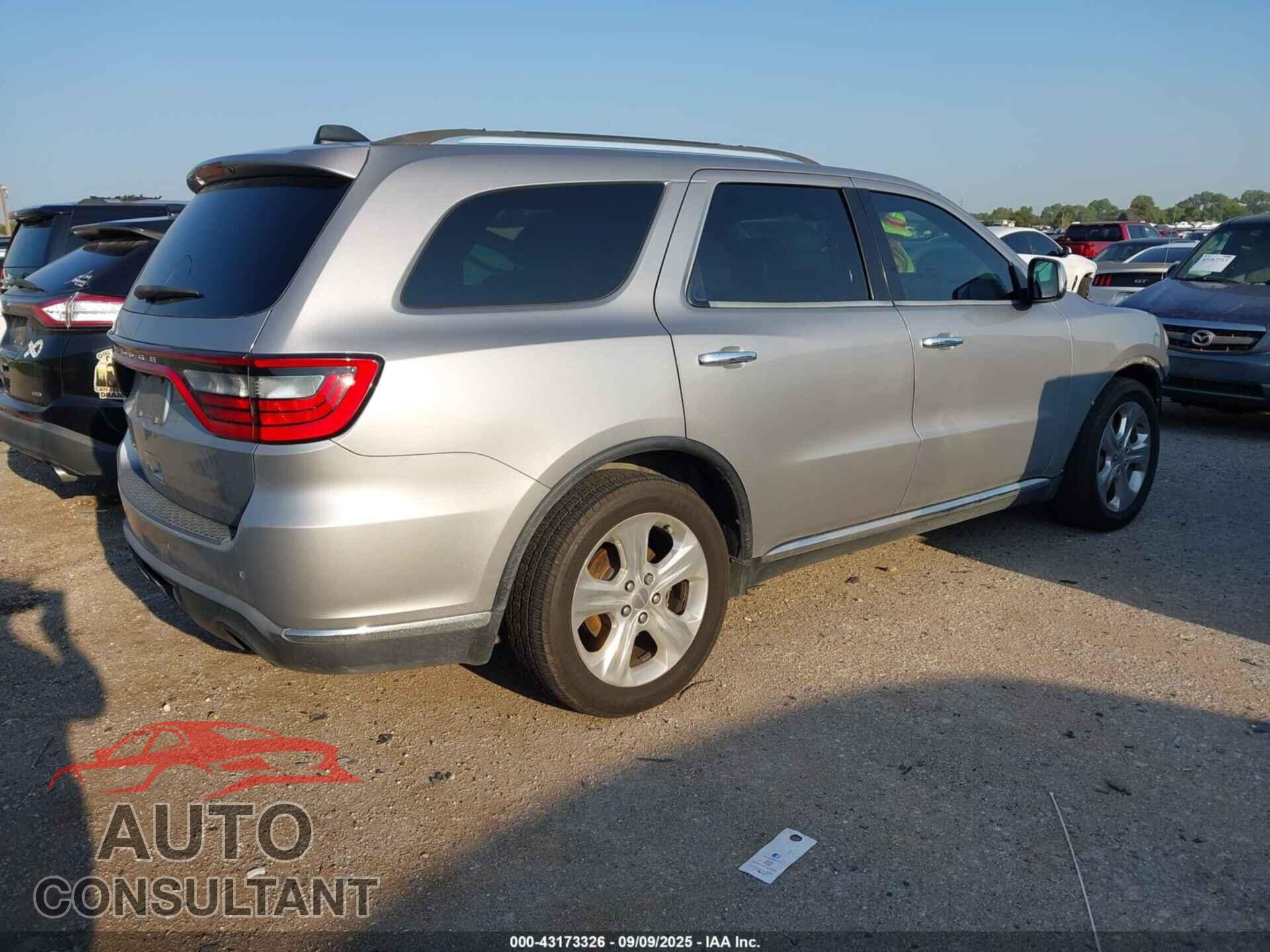 DODGE DURANGO 2015 - 1C4RDHAG8FC161225