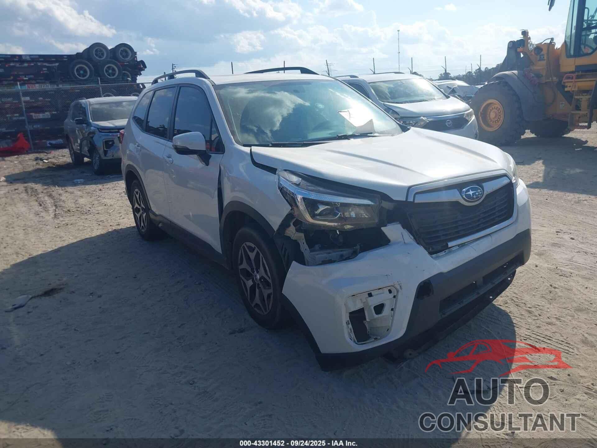 SUBARU FORESTER 2019 - JF2SKAEC8KH409297
