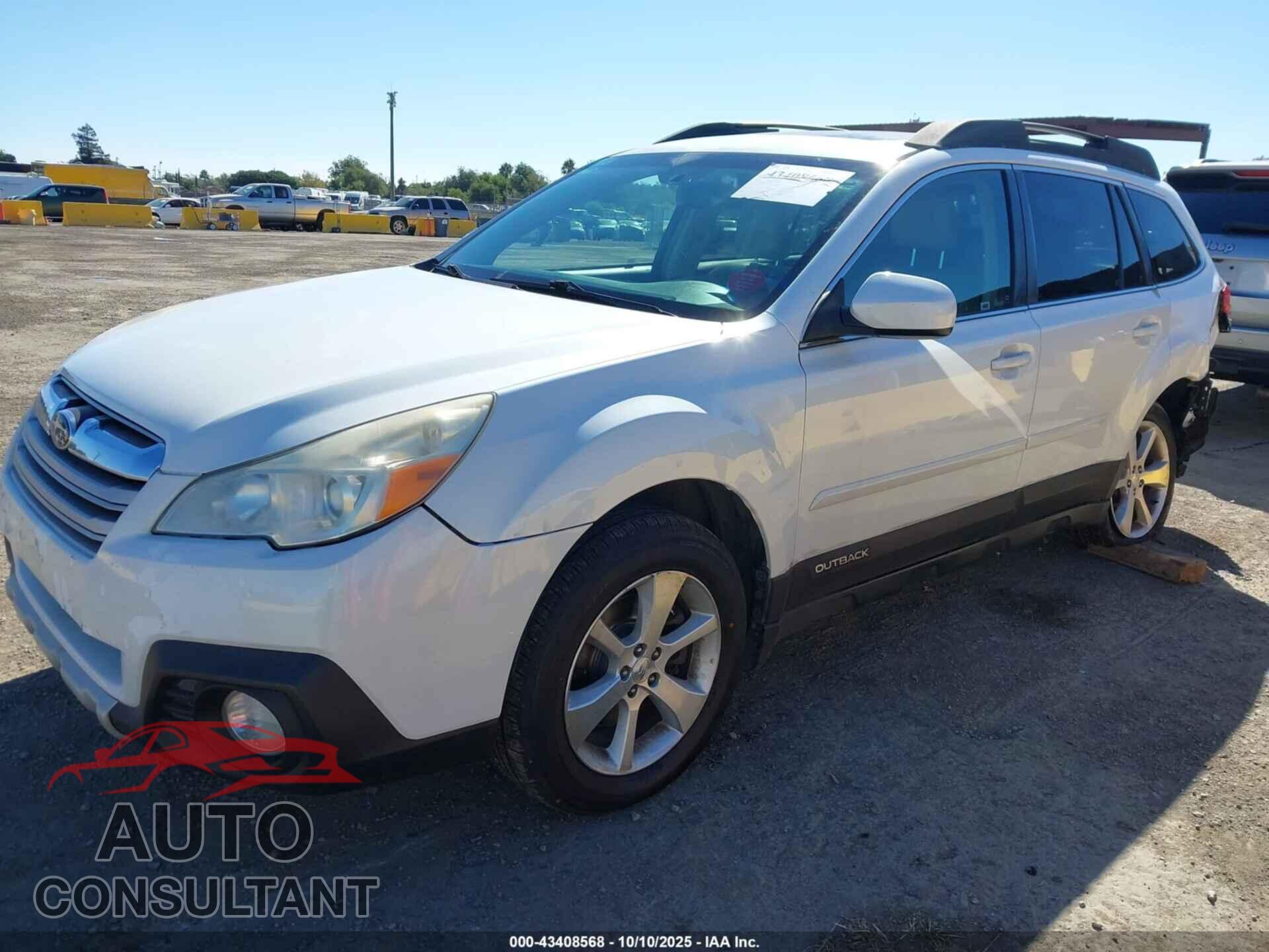 SUBARU OUTBACK 2013 - 4S4BRDPC1D2260435