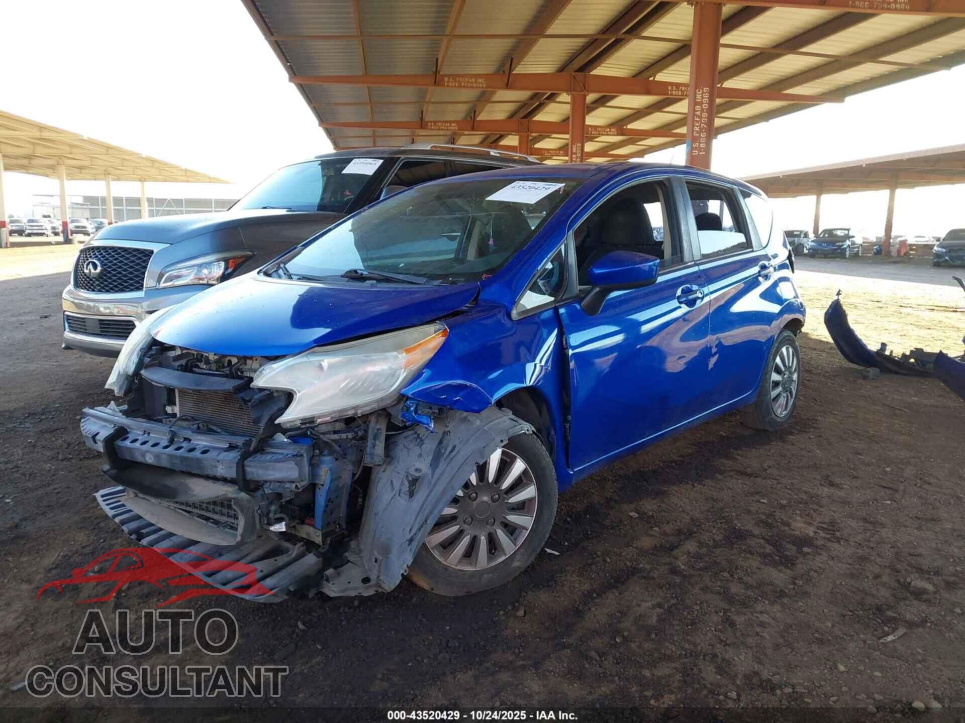 NISSAN VERSA NOTE 2016 - 3N1CE2CP9GL351816
