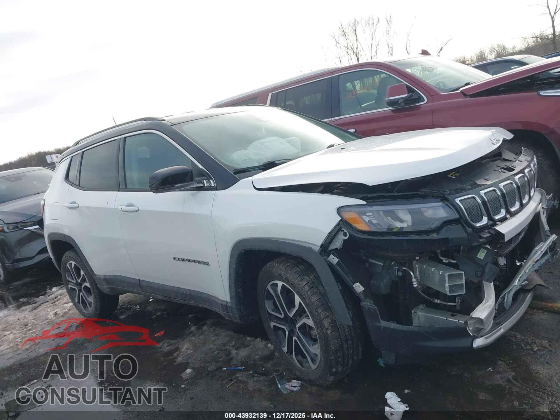 JEEP COMPASS 2022 - 3C4NJDCB7NT160961