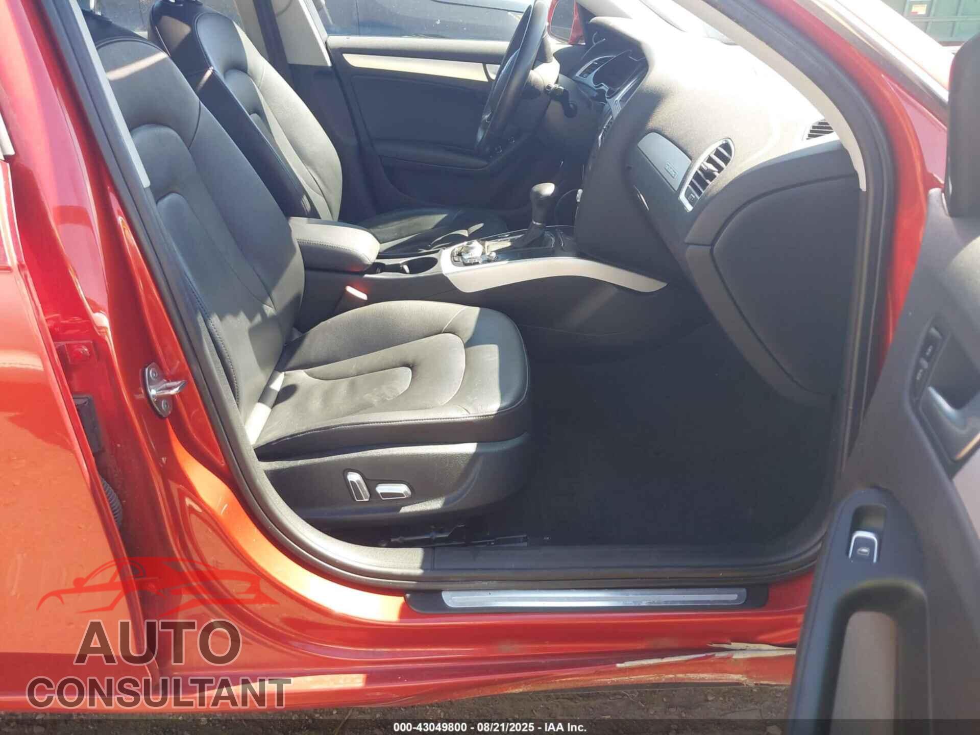 AUDI A4 2013 - WAUKFAFL4DN014505
