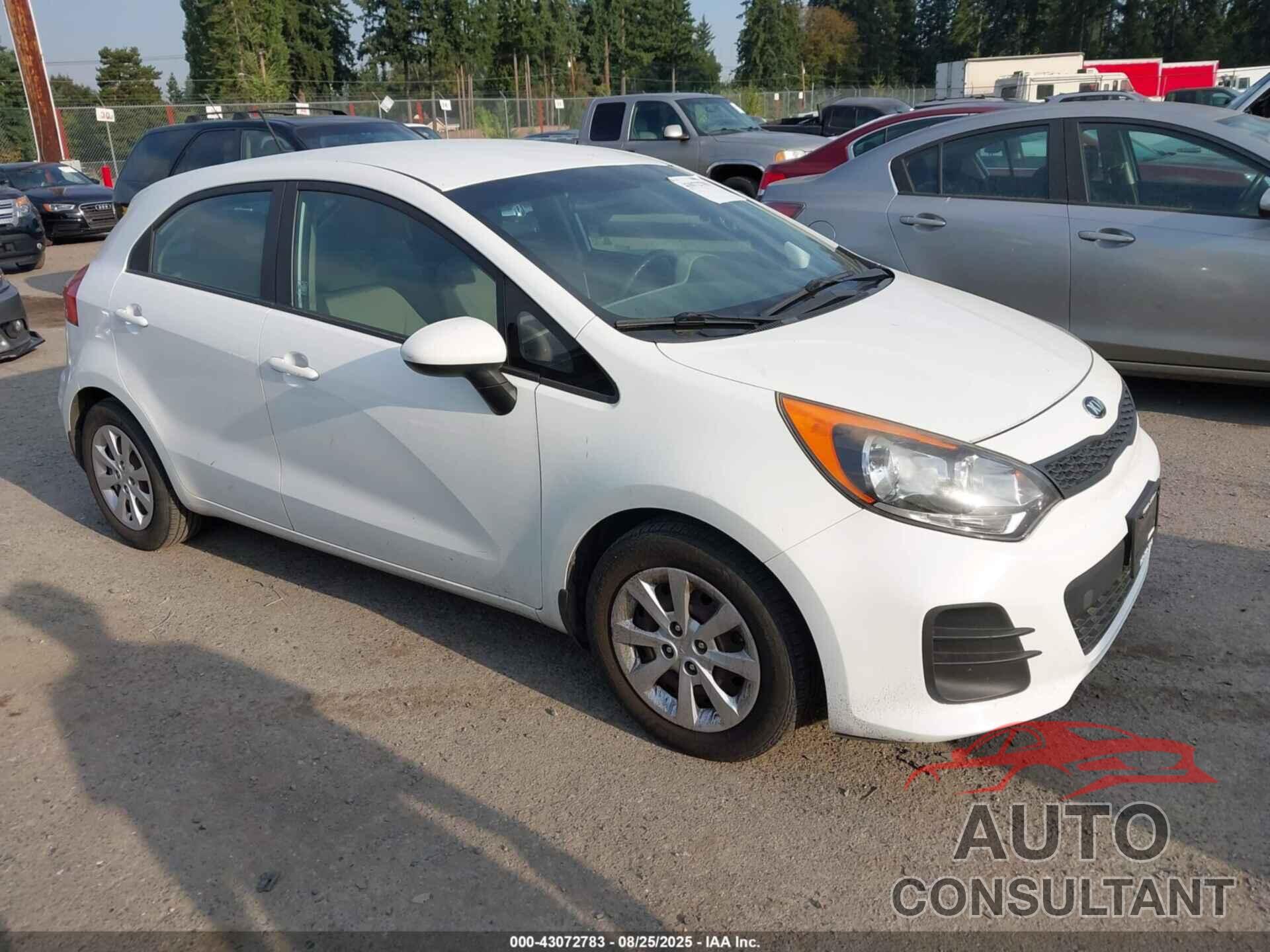 KIA RIO 2016 - KNADM5A32G6686784